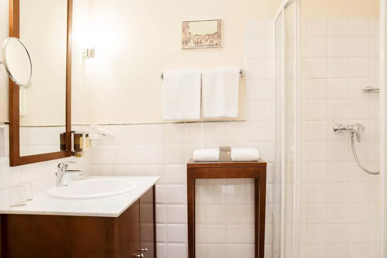 Bathroom in Hotel Sandwirth