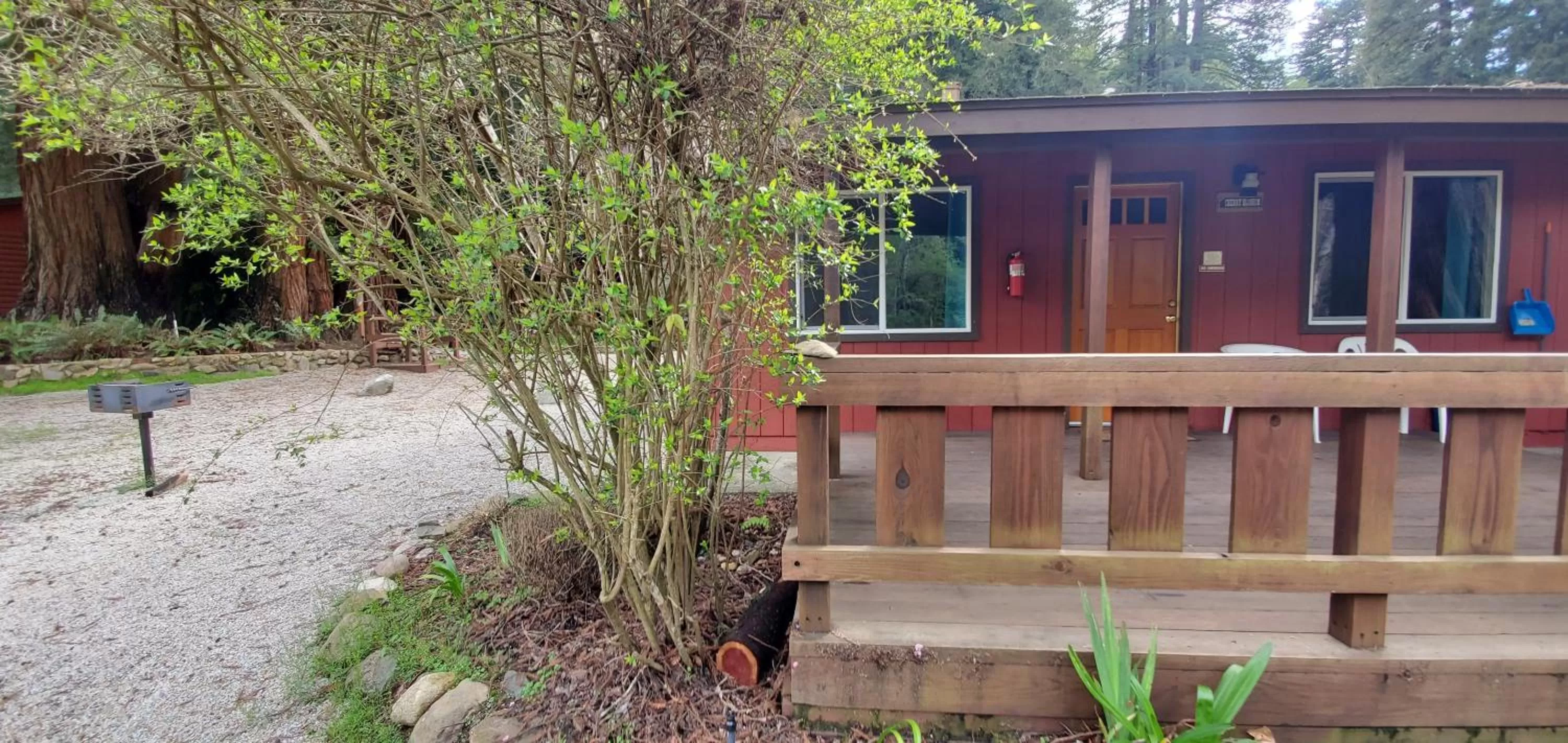 Patio in Fern River Resort