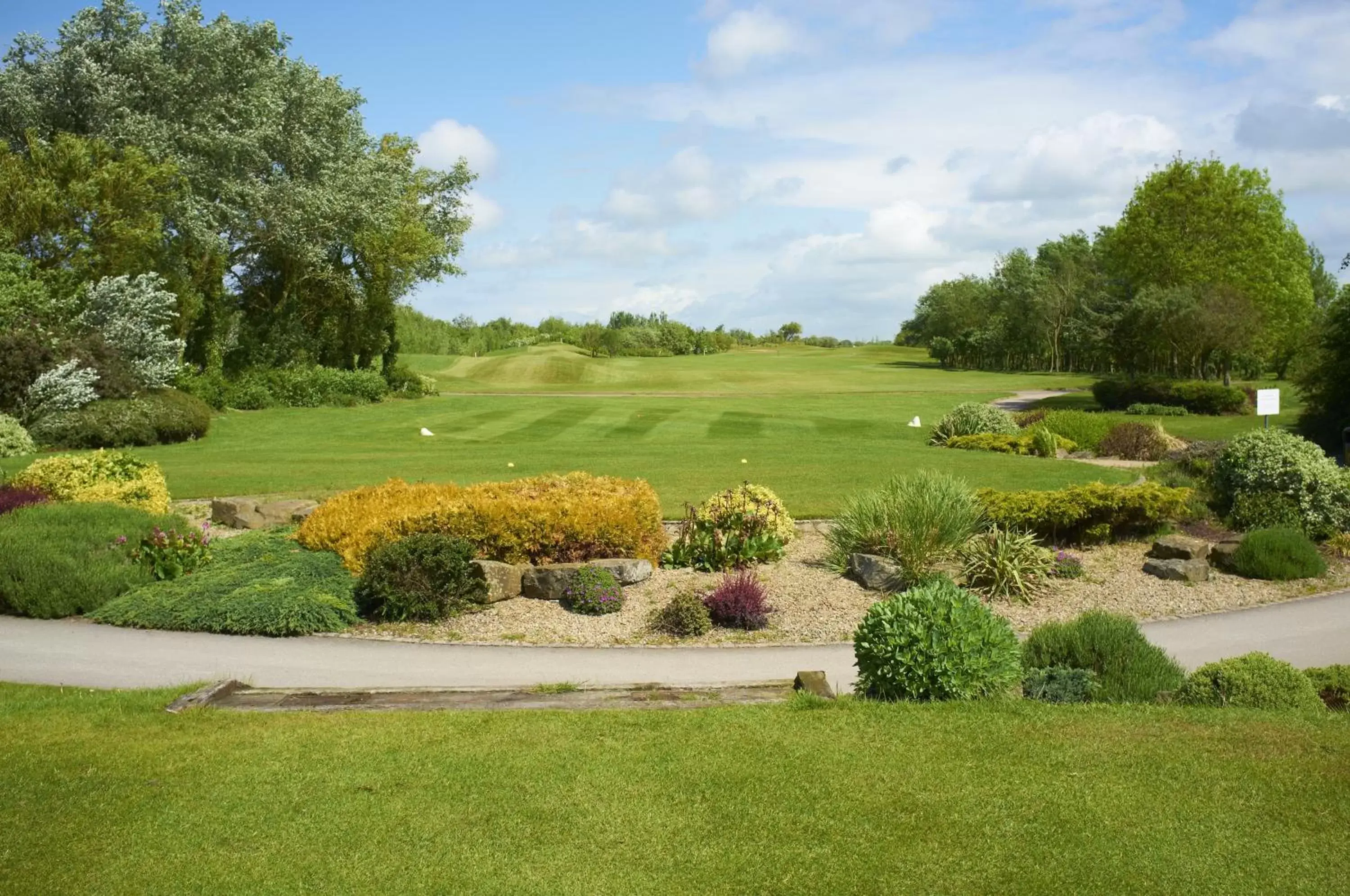 Golfcourse, Garden in Village Hotel Blackpool