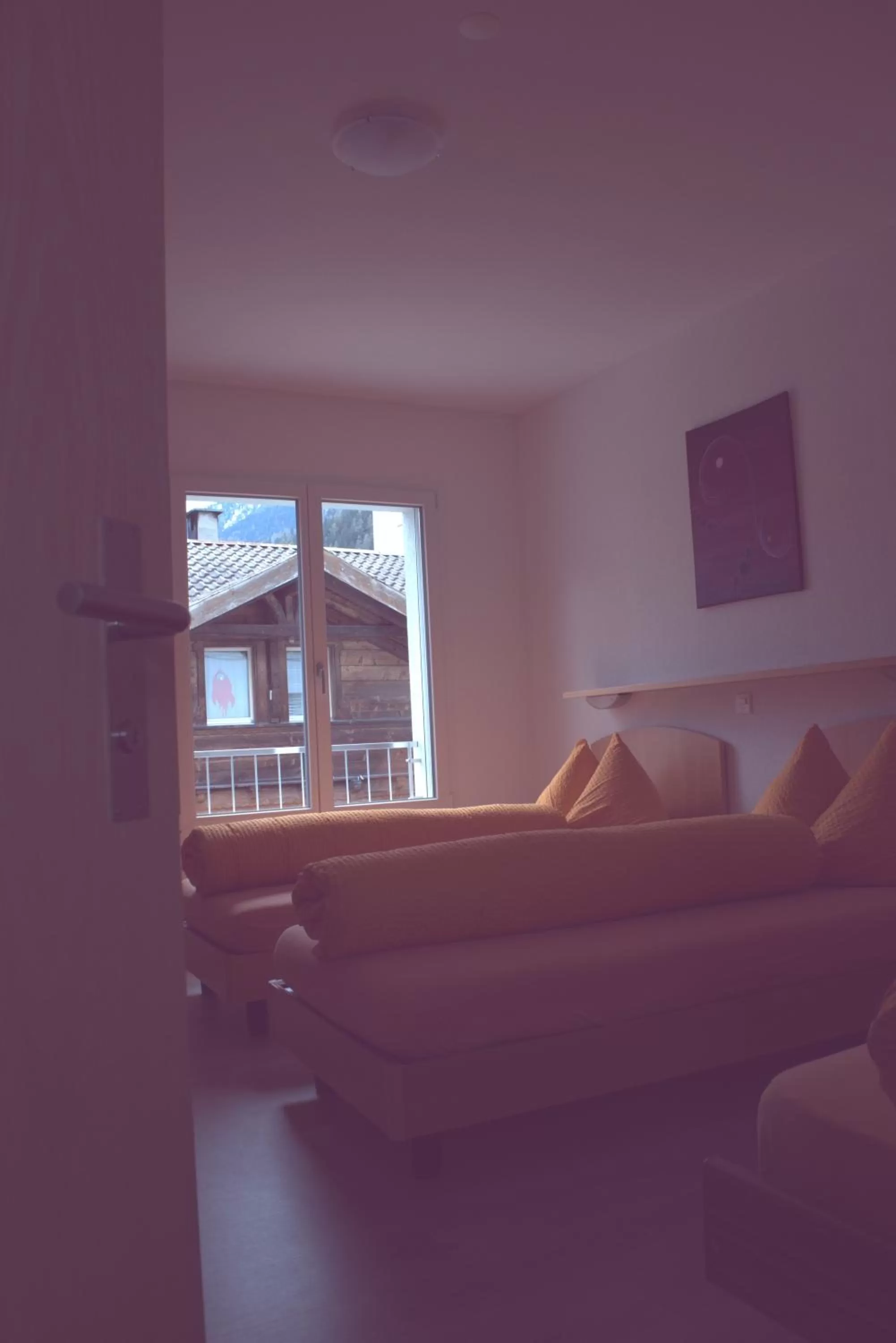 Facade/entrance, Seating Area in Ristorante Pensione Chalet Stazione