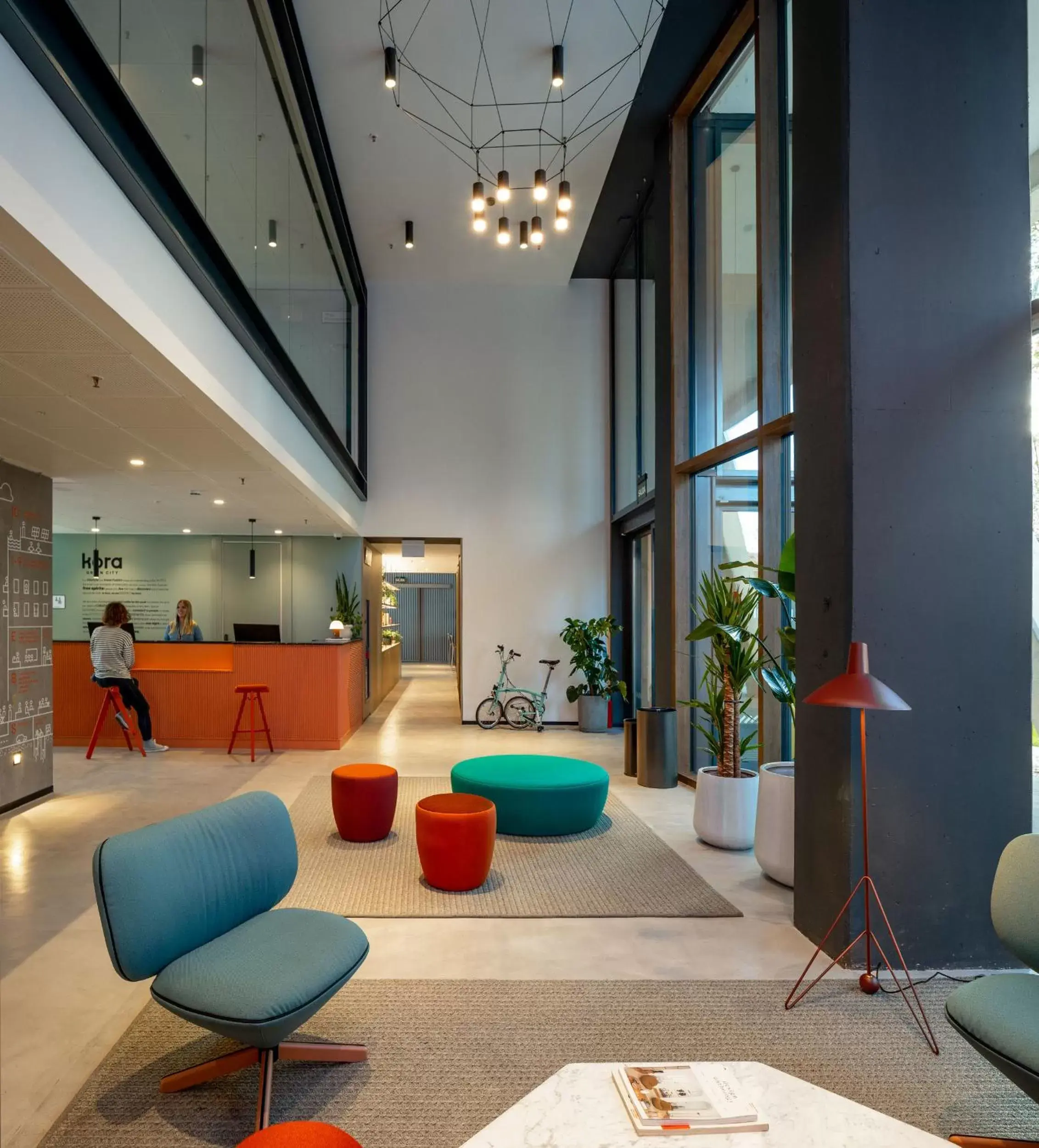 Seating area in Kora Green City - Aparthotel Passivhaus