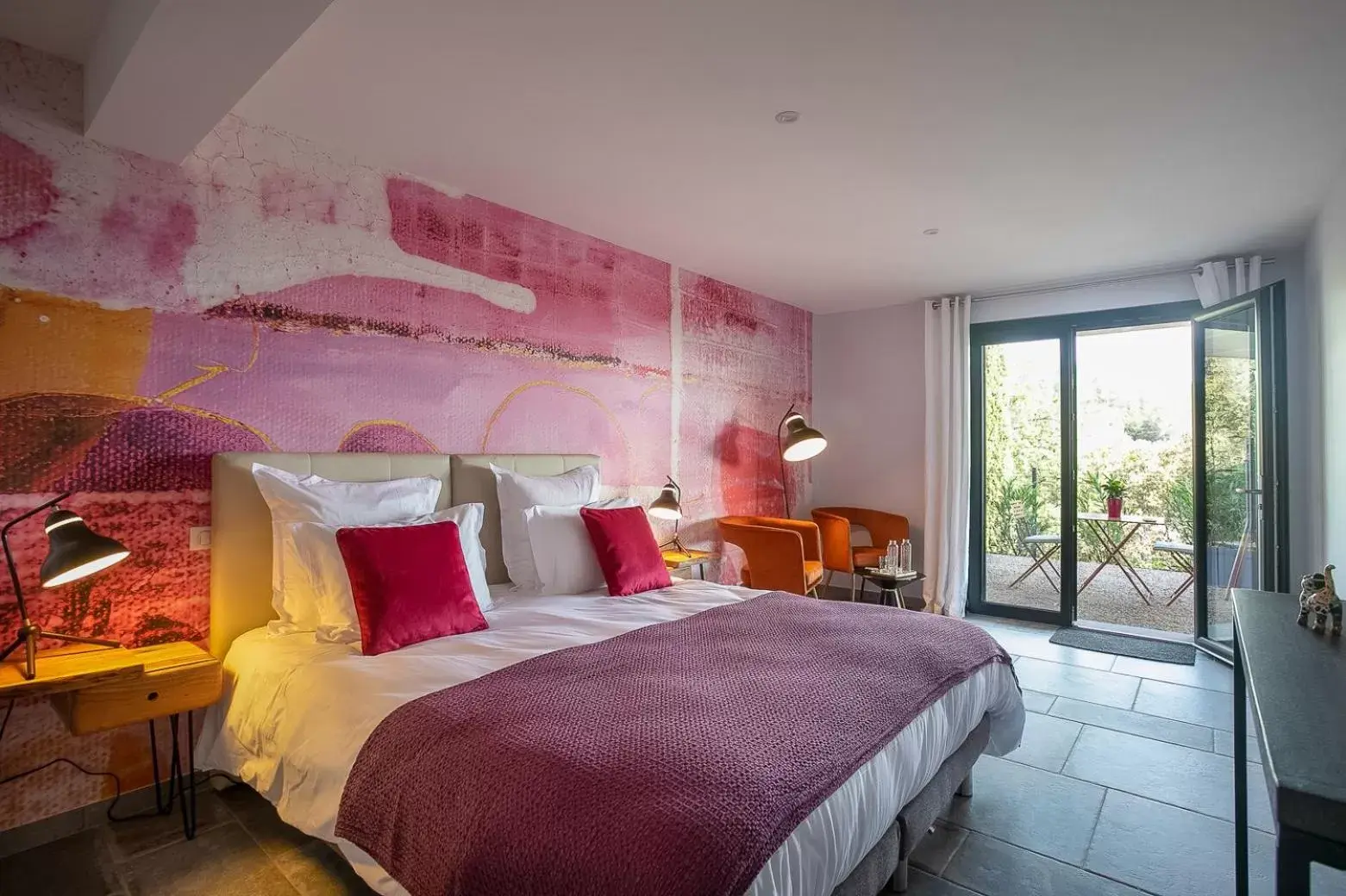 Deluxe Twin Room in Les Hauts du Peireguier Deluxe Twin Room in Les Hauts du Peireguier