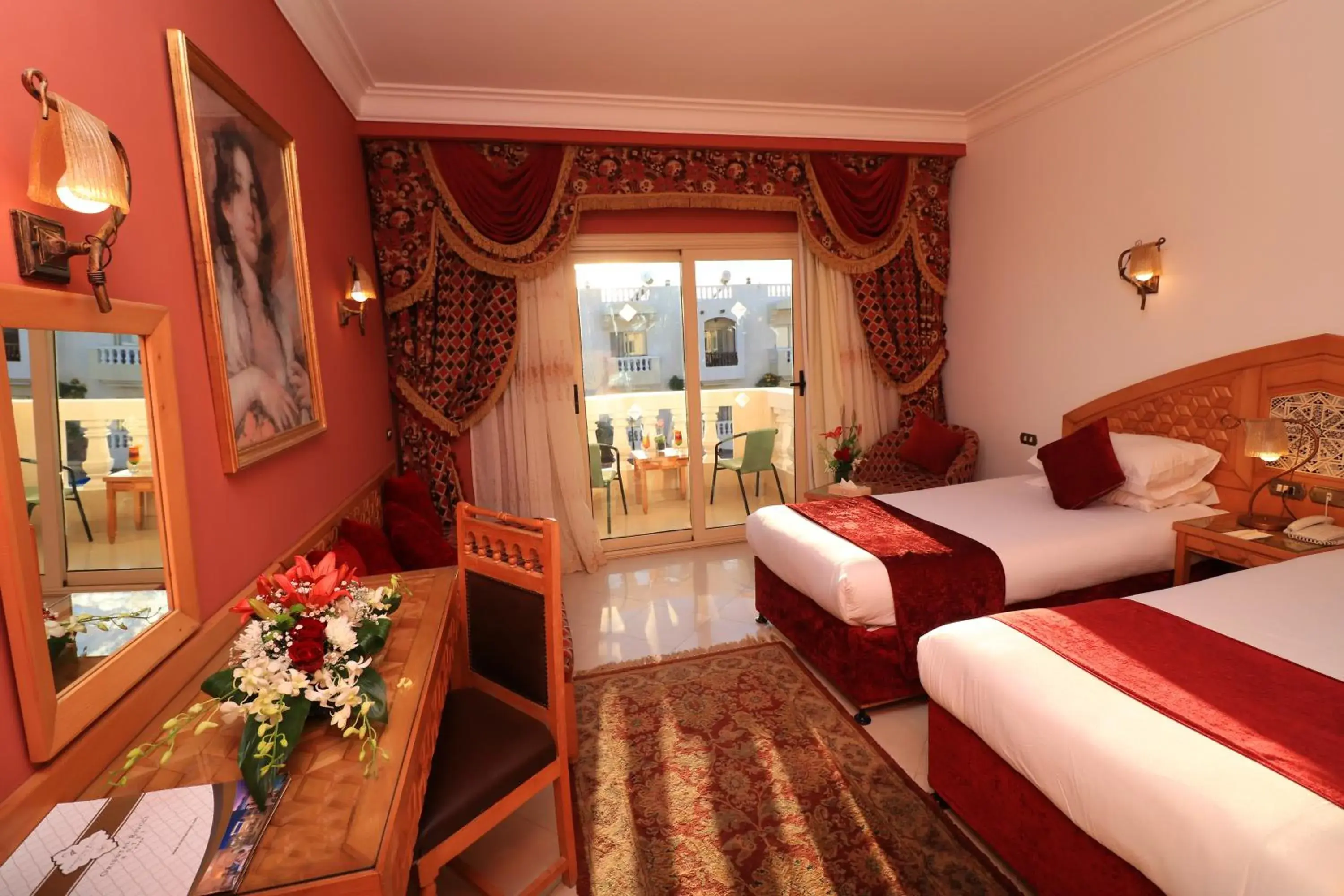 Bed in Oriental Rivoli Hotel & Spa