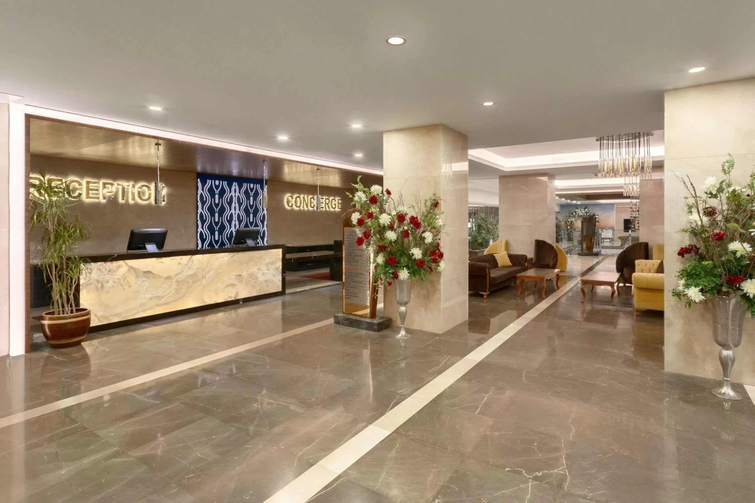 Lobby or reception, Lobby/Reception in Ramada Resort Kusadasi & Golf