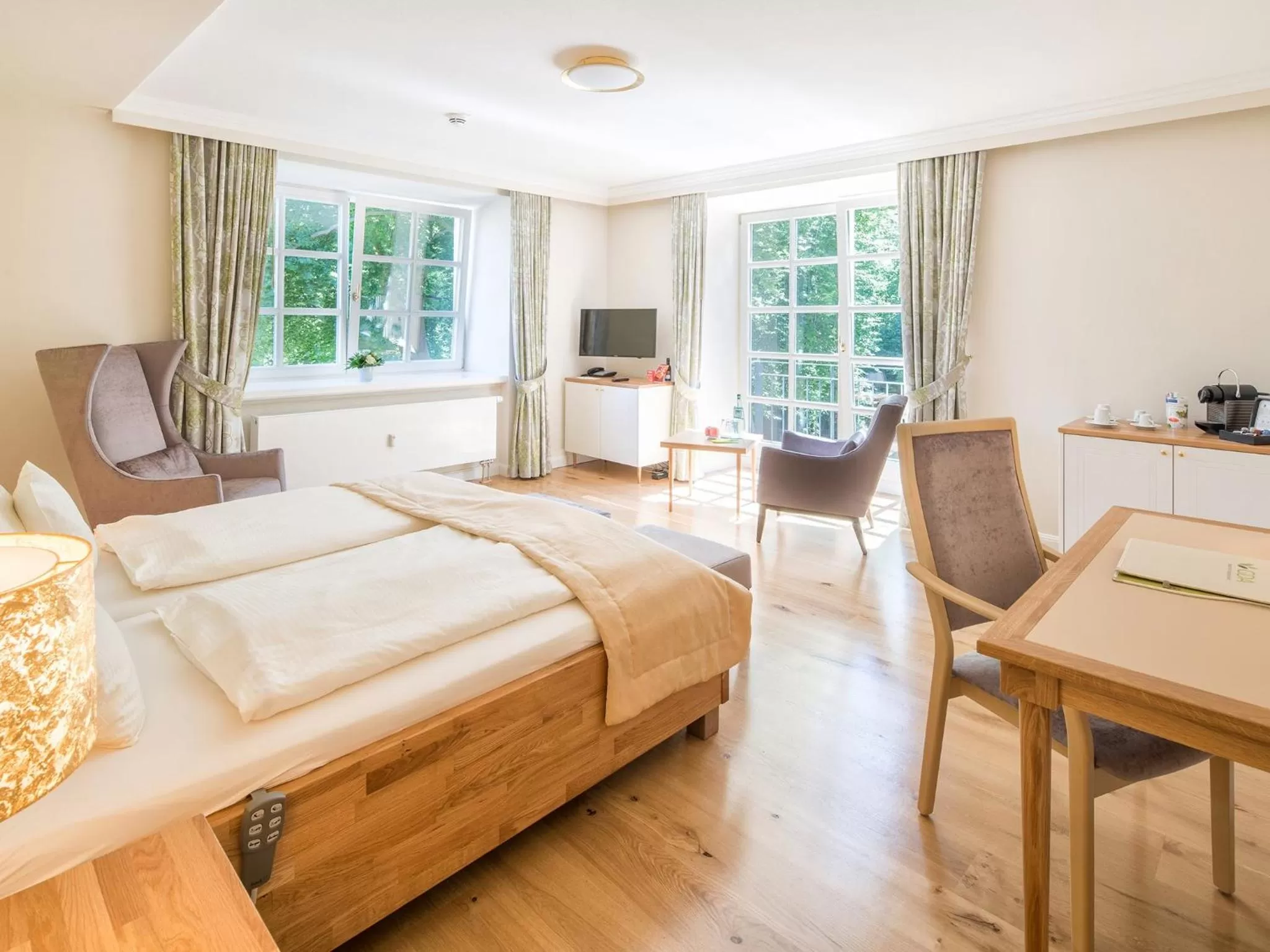 Photo of the whole room, Bed in Hotel Landhaus Ammann