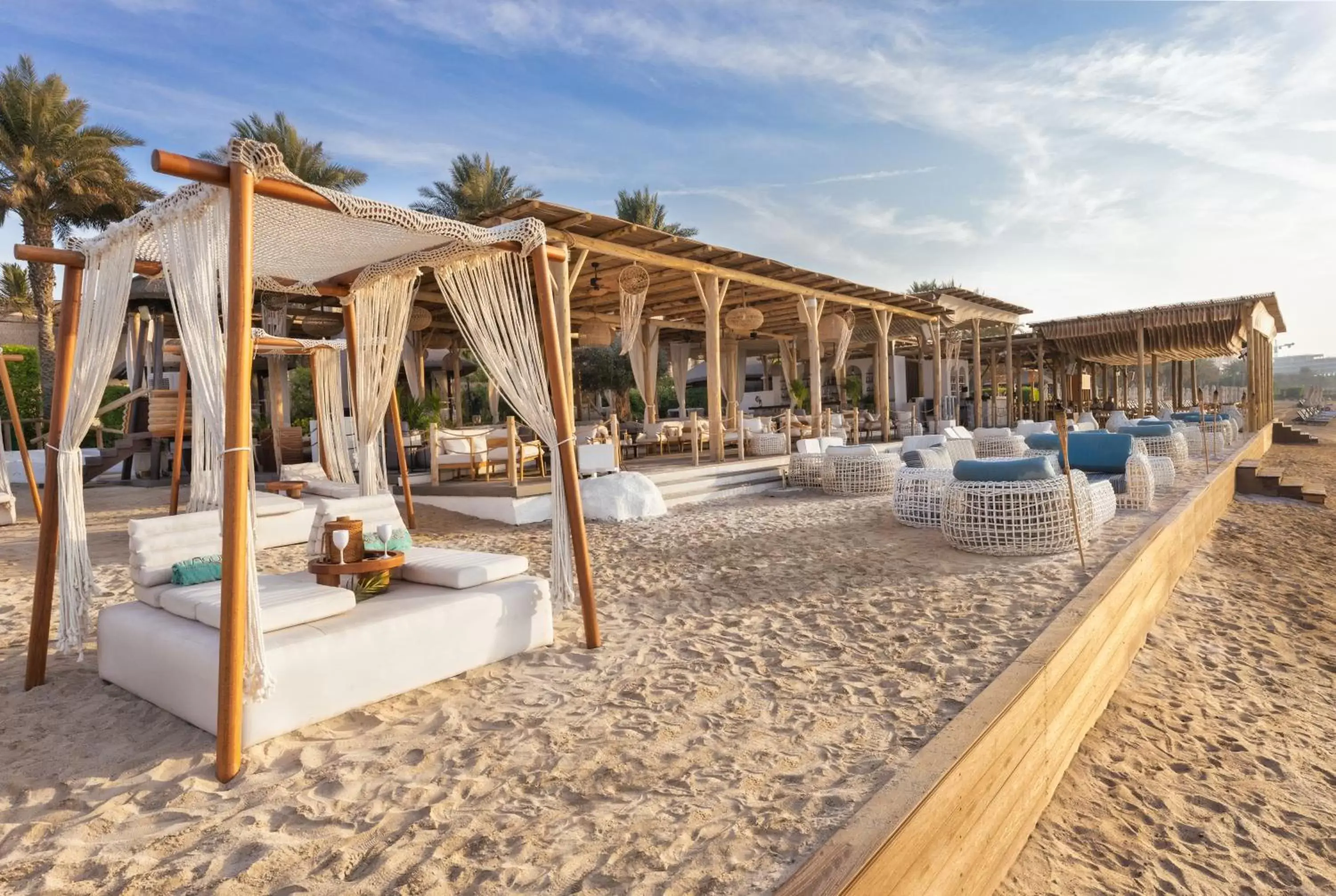 Lounge or bar, Beach in Sofitel Dubai The Palm Resort & Spa