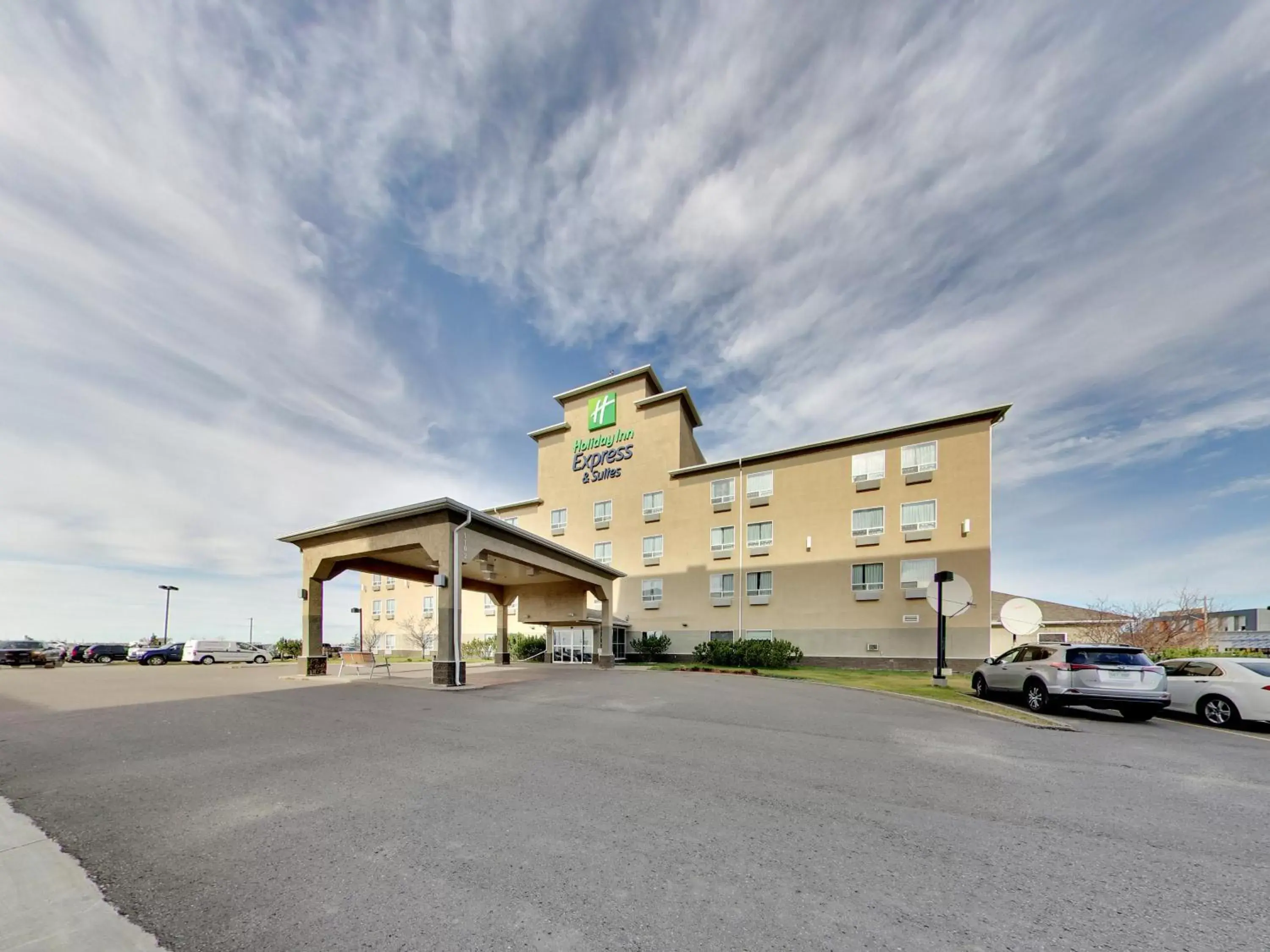 Property Building in Holiday Inn Express Hotel & Suites - Edmonton International Airport, an IHG Hotel