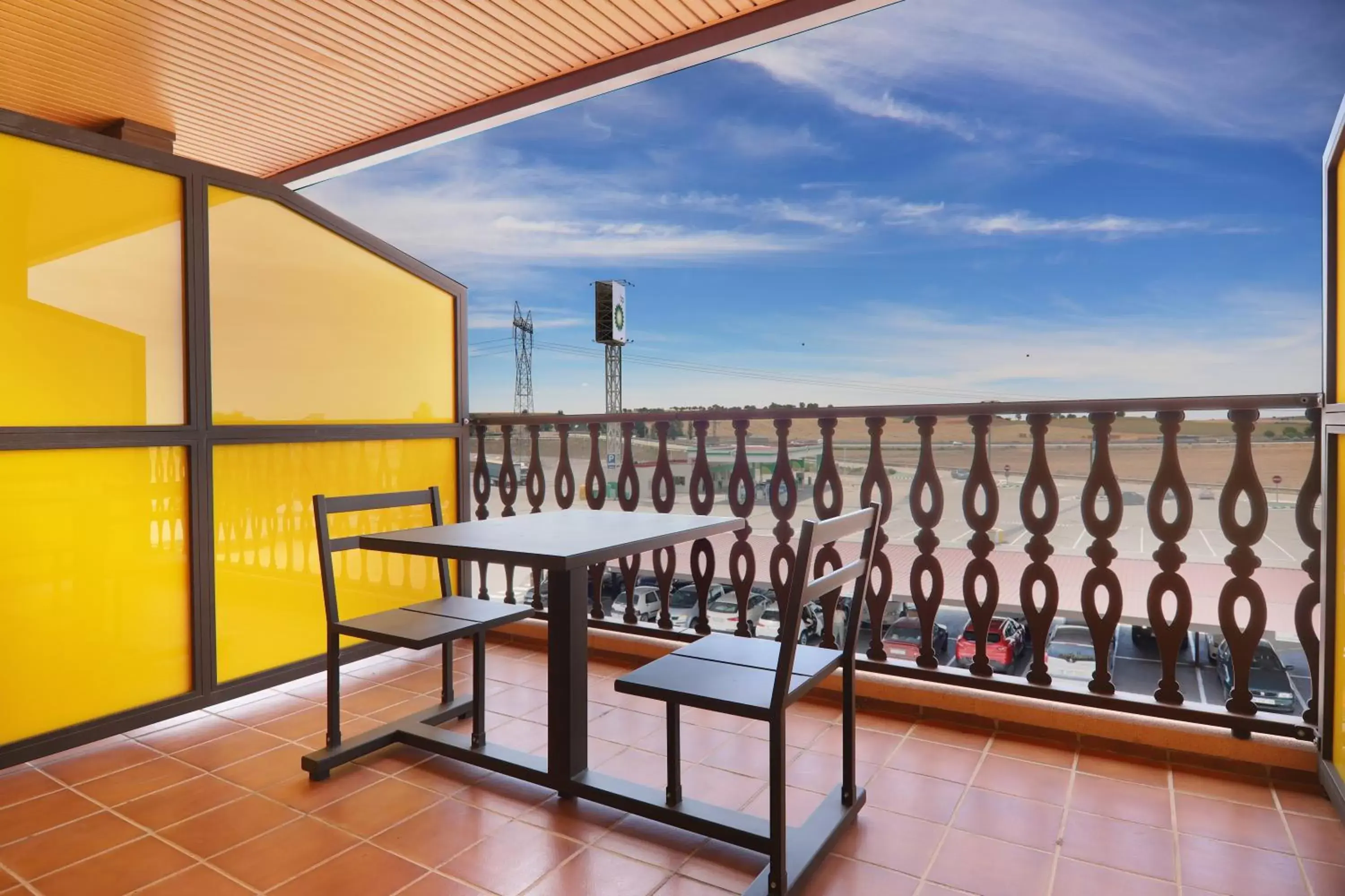 View (from property/room), Balcony/Terrace in Hotel Moya