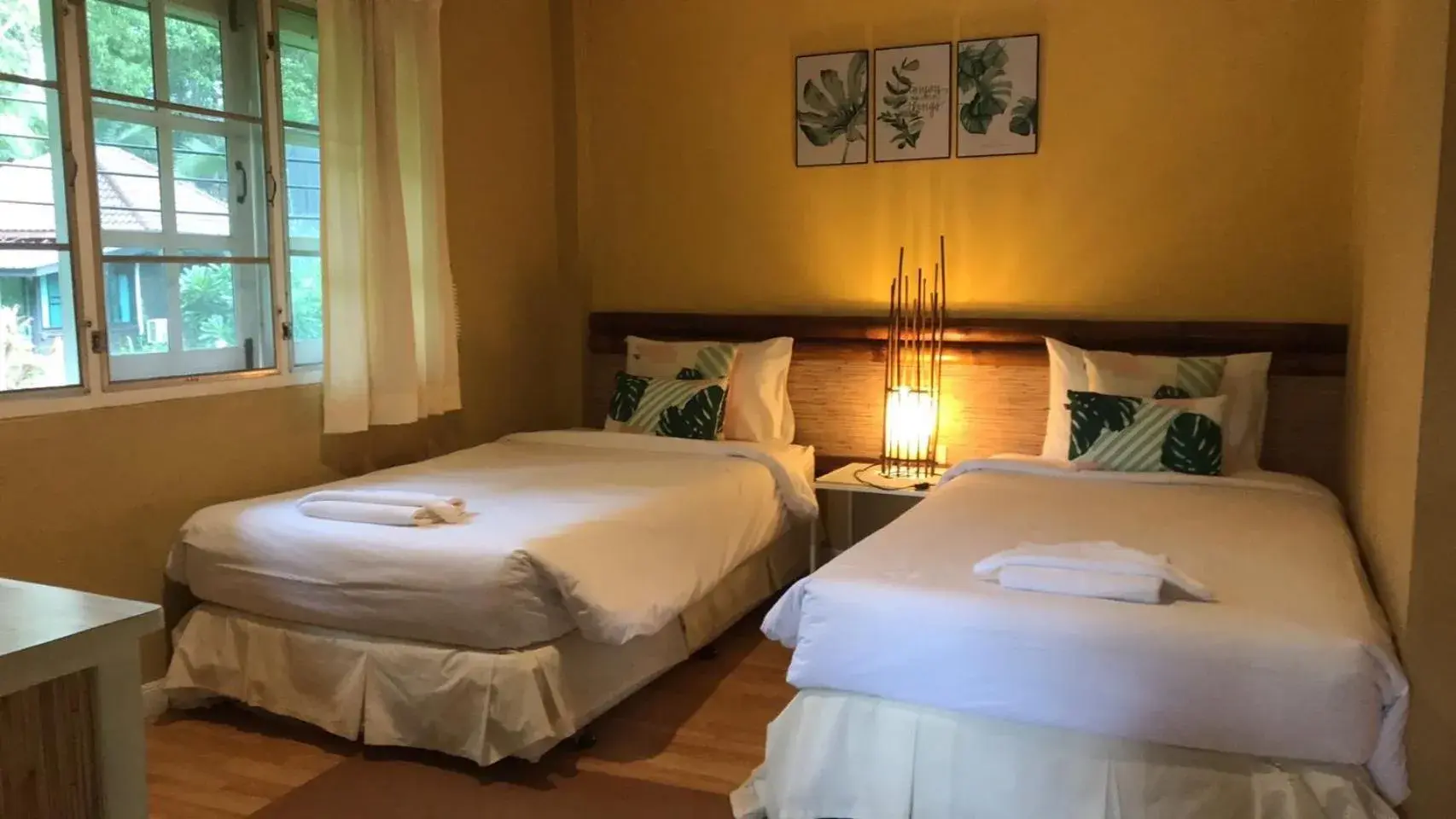 Bed in Naturalpark Resort De Wangthong