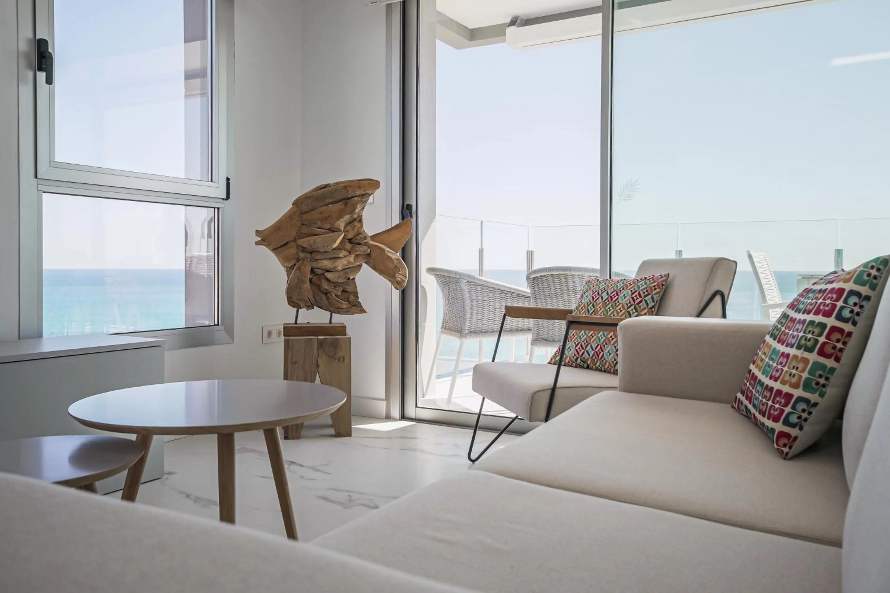 Decorative detail in Blue Line Apartment Hotel - Be Line Group