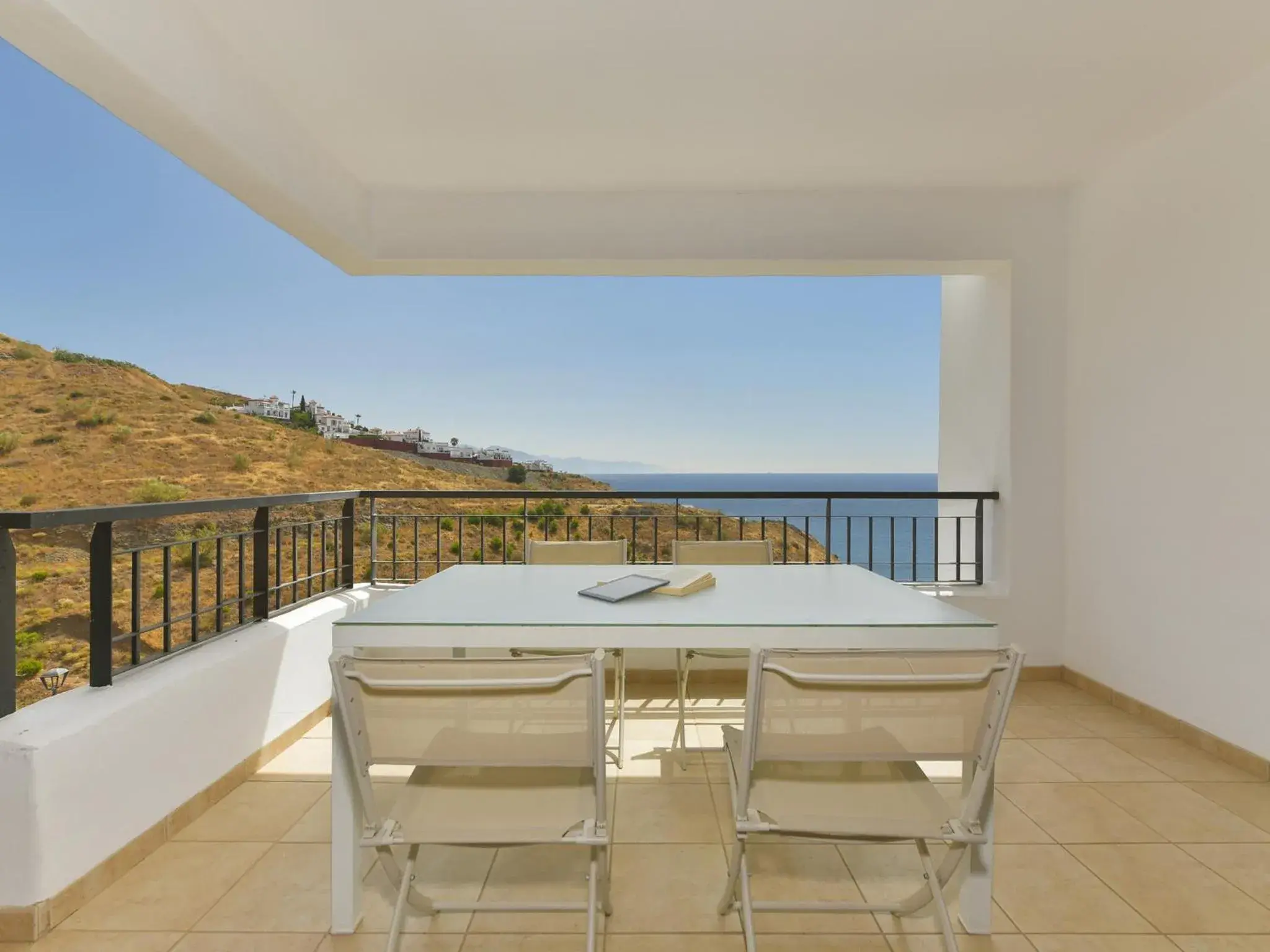 View (from property/room), Balcony/Terrace in Olée Nerja Holiday Rentals by Fuerte Group