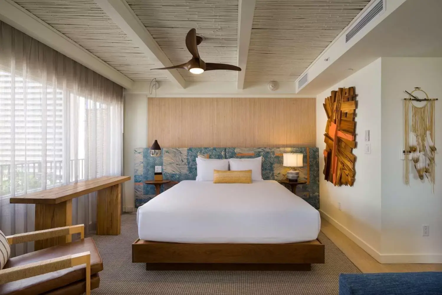 Bedroom, Bed in The Surfjack Hotel & Swim Club