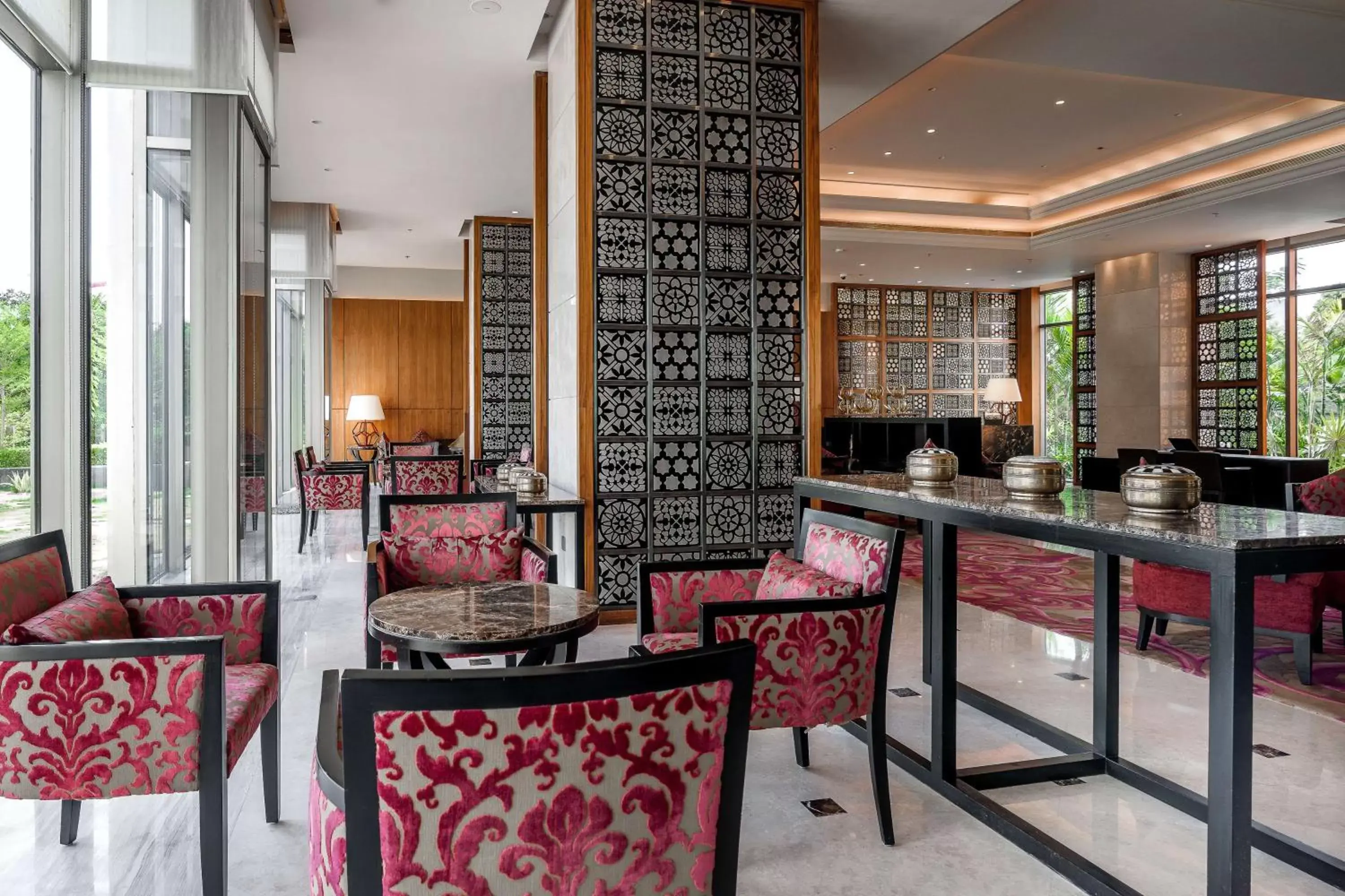 Lobby or reception in Hyatt Ahmedabad Lobby or reception in Hyatt Ahmedabad