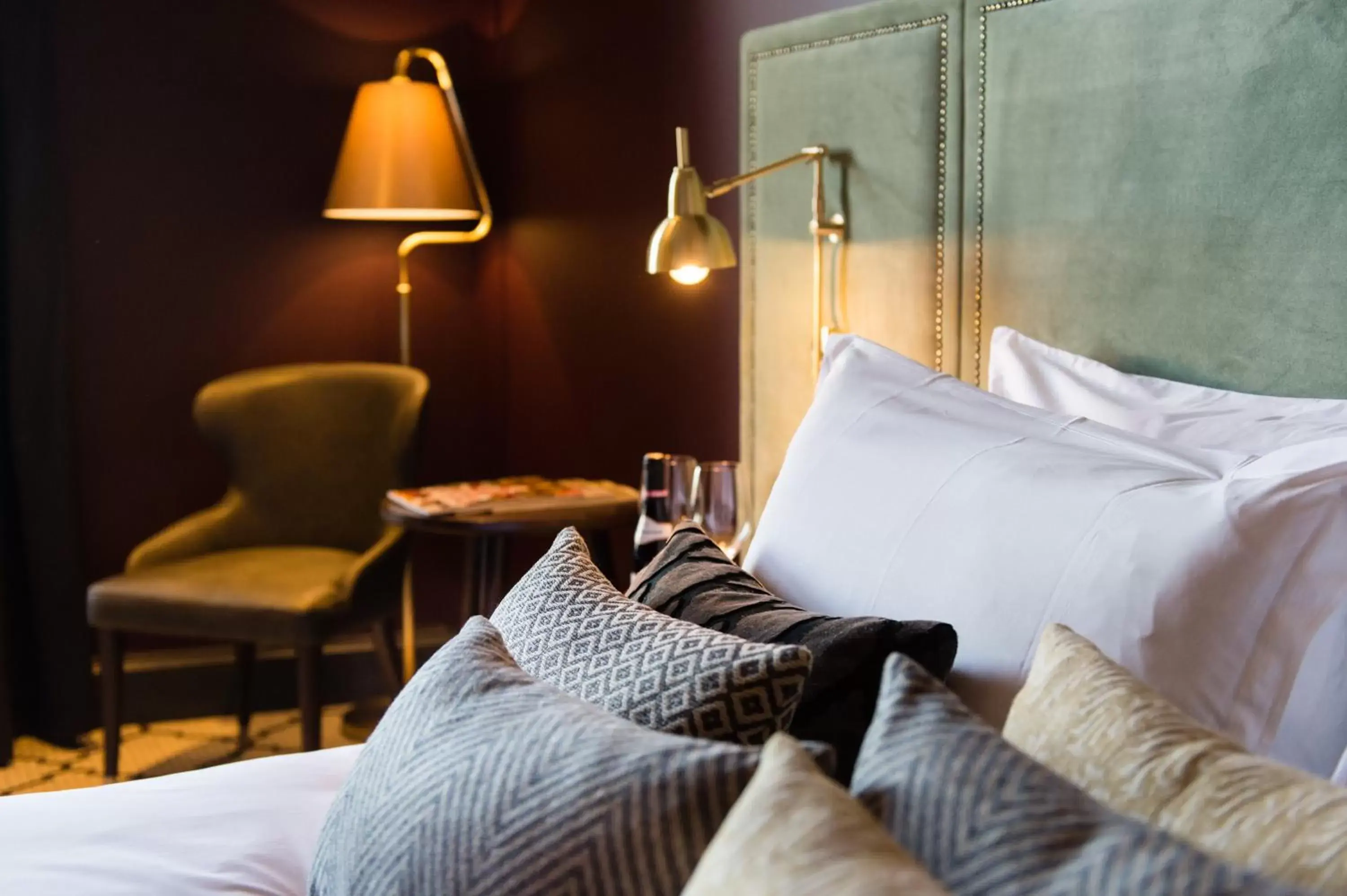 Bedroom, Bed in Avon Gorge by Hotel du Vin Bedroom, Bed in Avon Gorge by Hotel du Vin