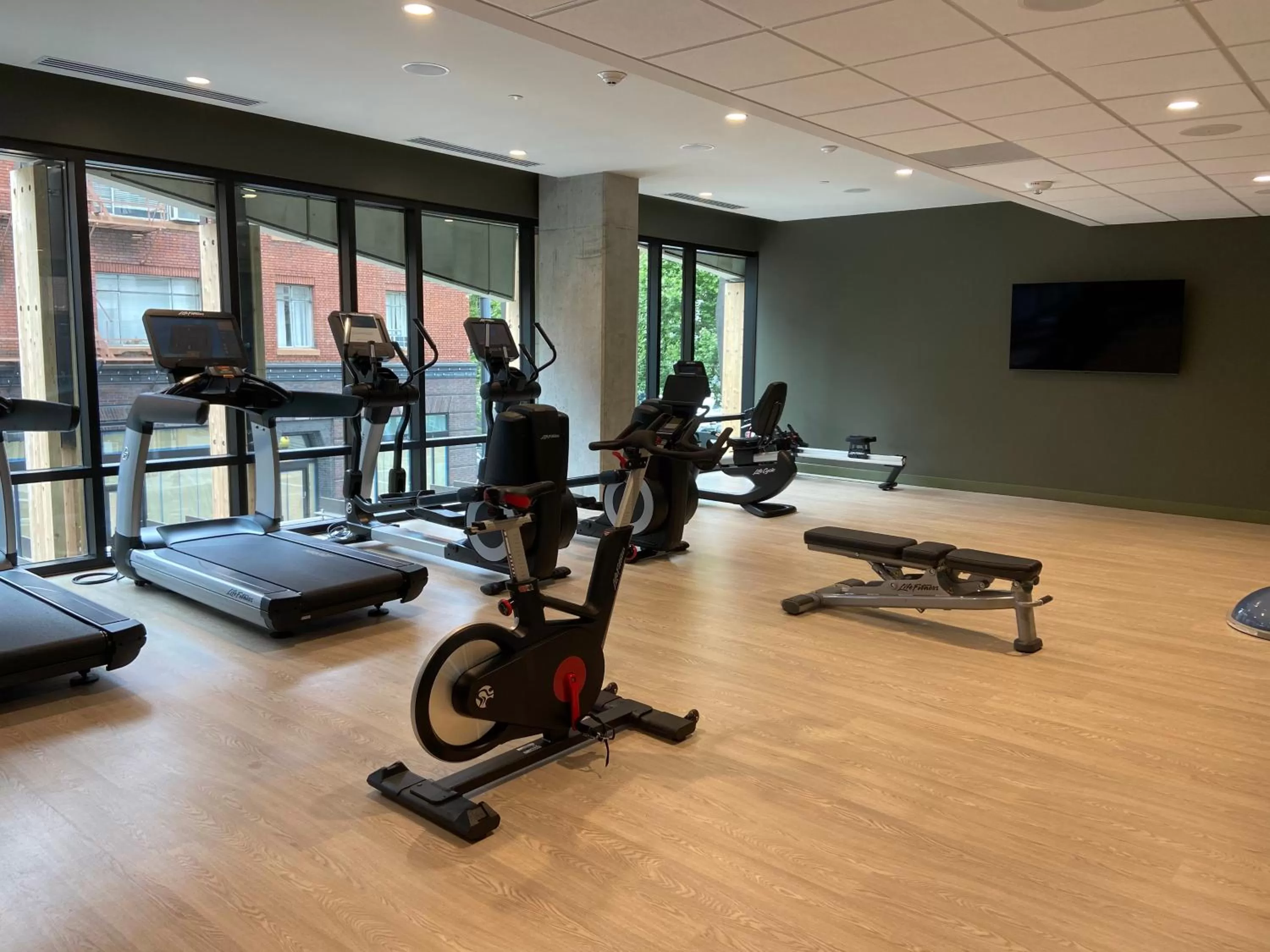 Fitness centre/facilities in Hyatt Centric Downtown Portland