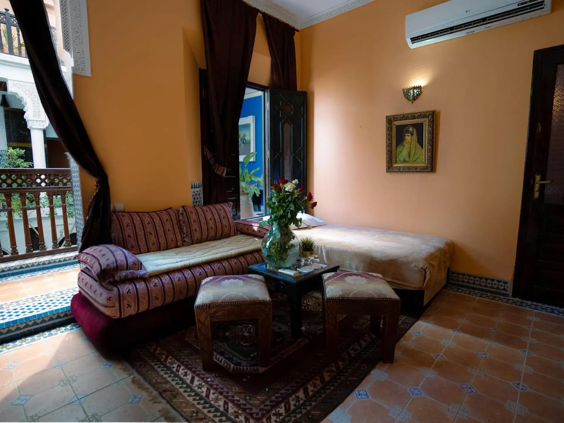 Seating Area in Riad 58 Blu