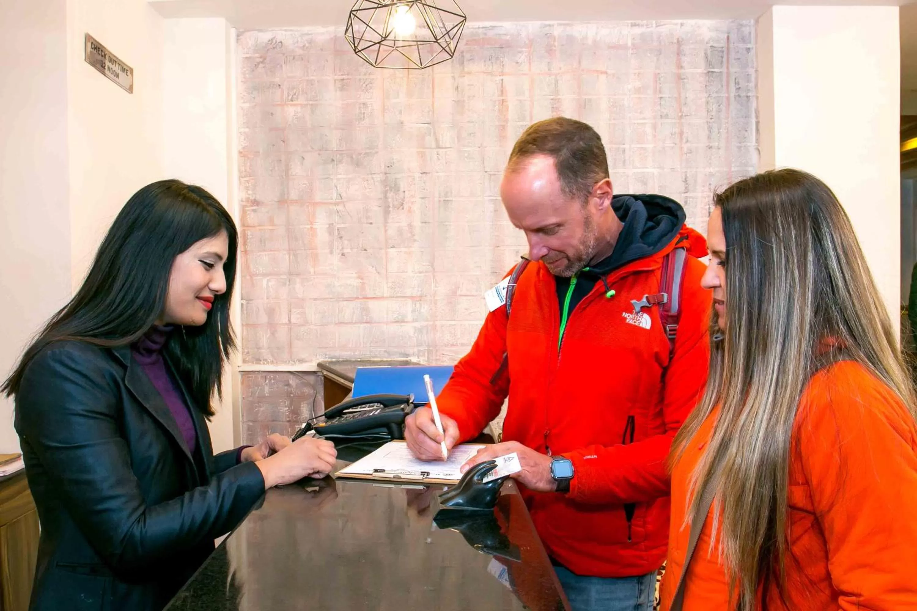Staff in Beautiful Kathmandu Hotel