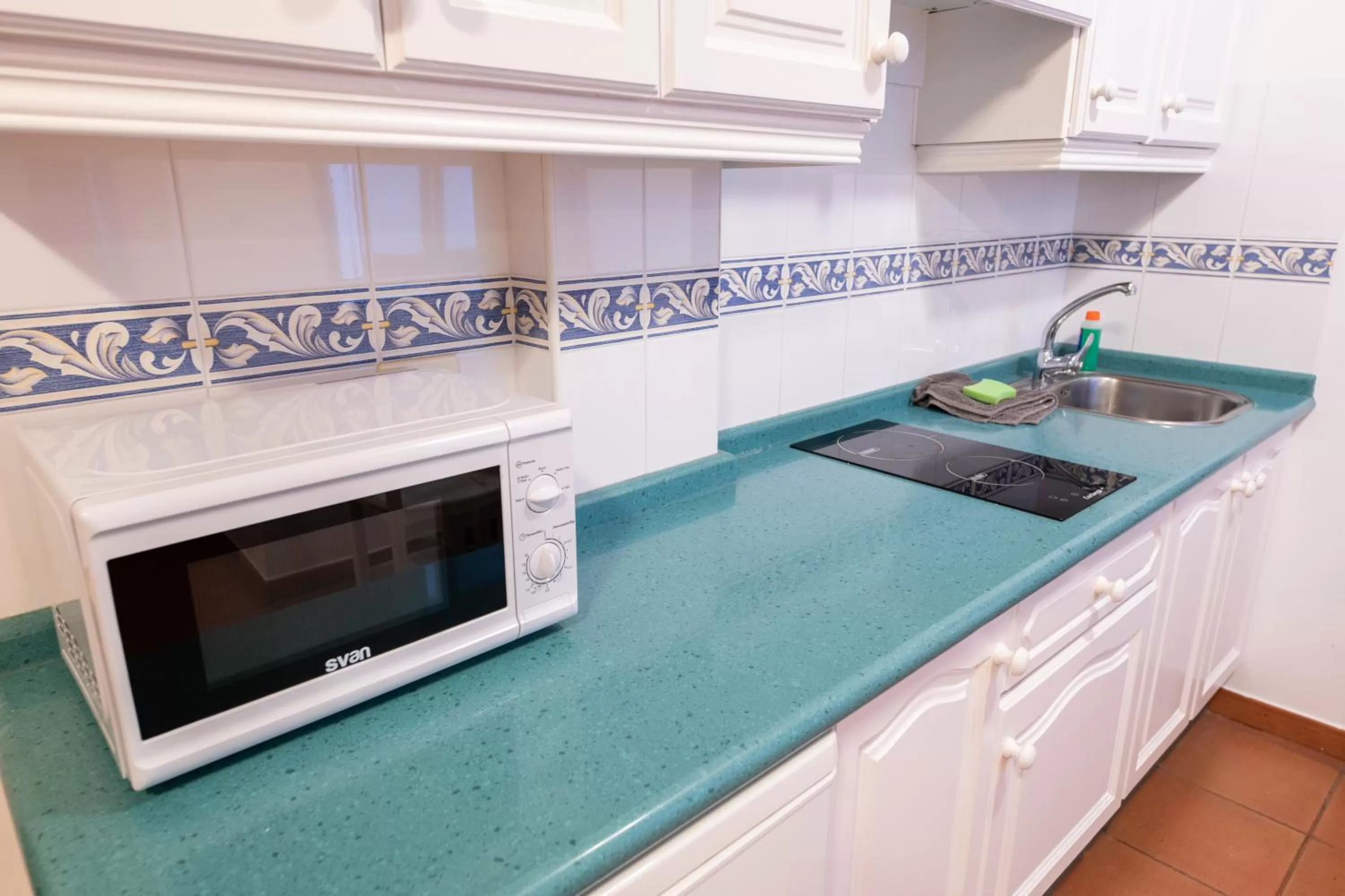 Kitchen or kitchenette in Hotel Apartamentos Villa Gomera