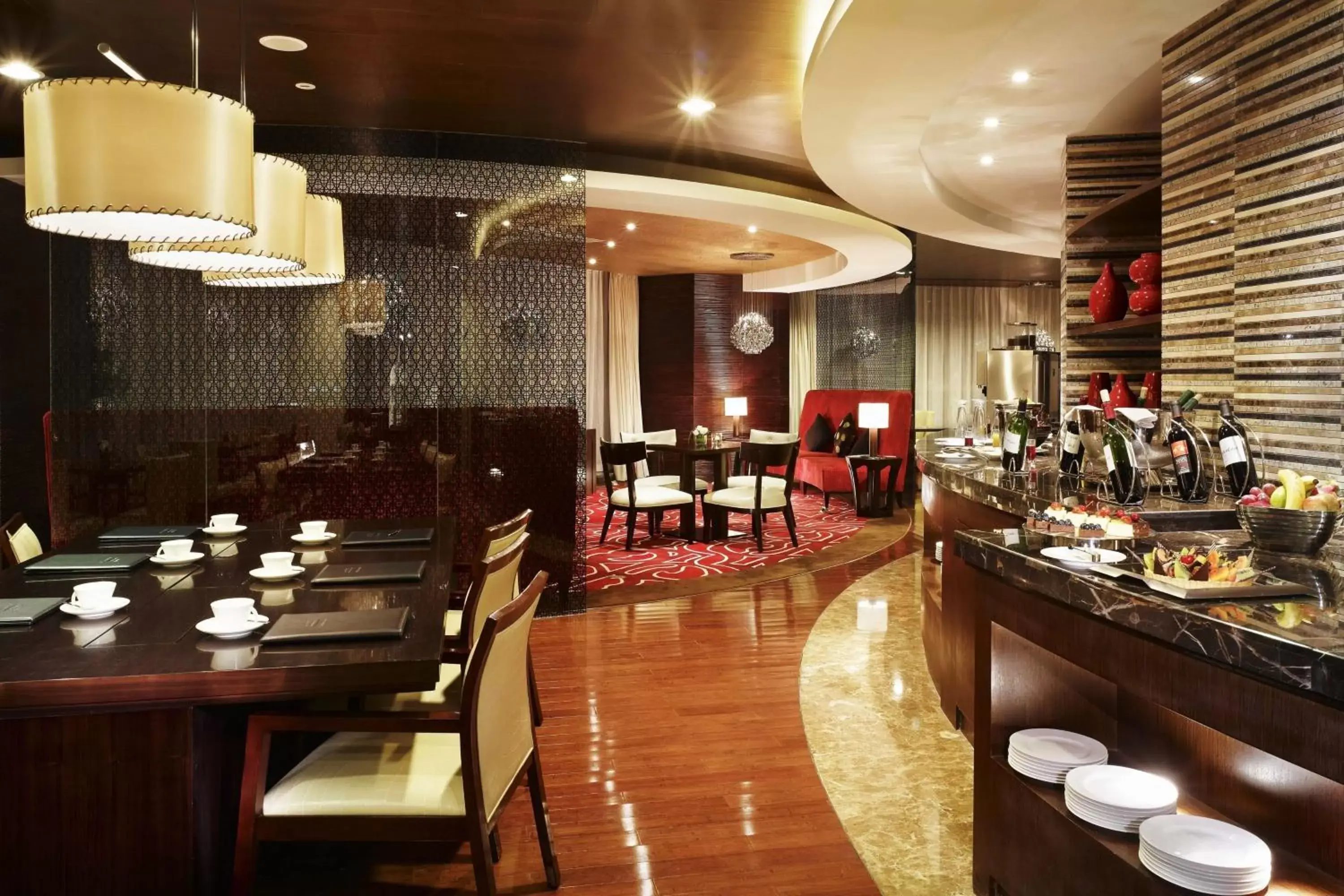 Lounge or bar, Restaurant/Places to Eat in Beijing Marriott Hotel Northeast