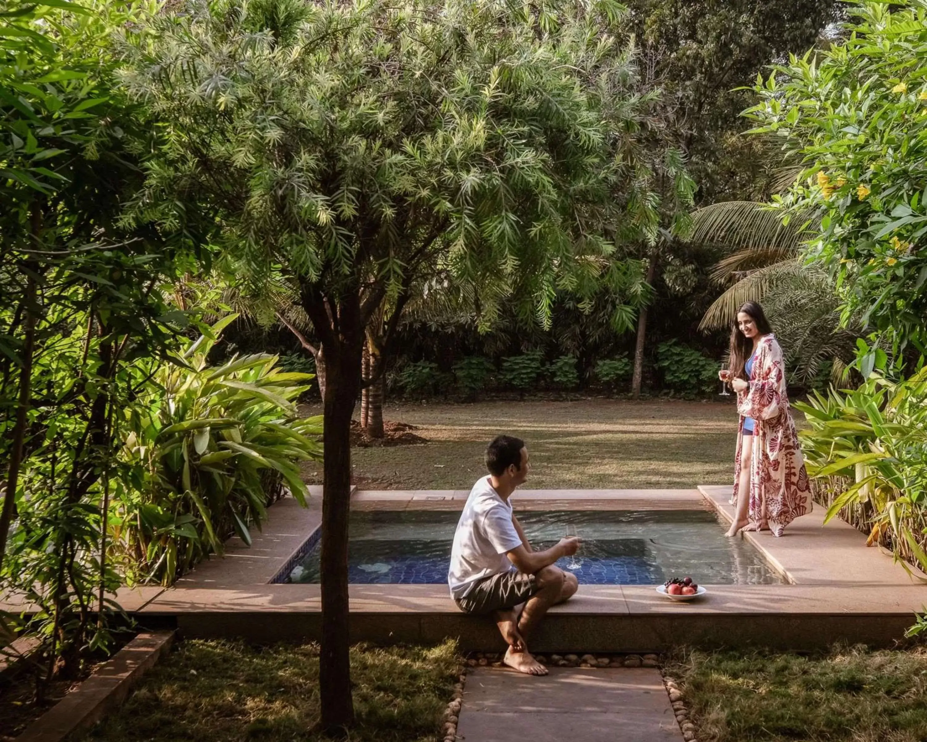 Swimming Pool in Hyatt Place Hampi