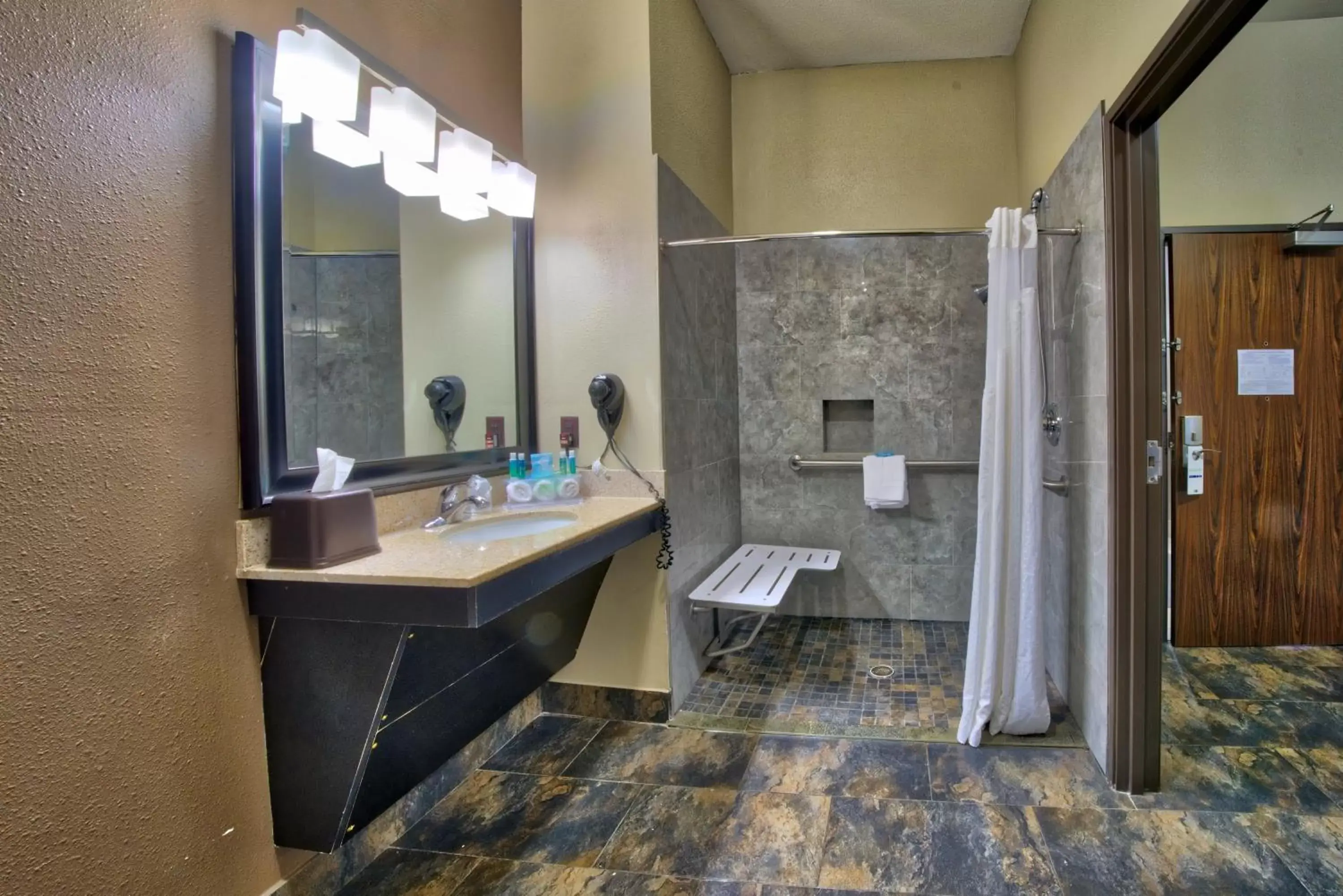 Photo of the whole room, Bathroom in Holiday Inn Express and Suites Lubbock South, an IHG Hotel