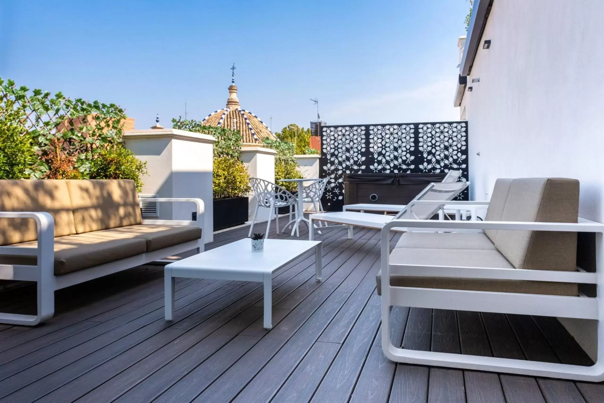 Balcony/Terrace in Hotel Unuk