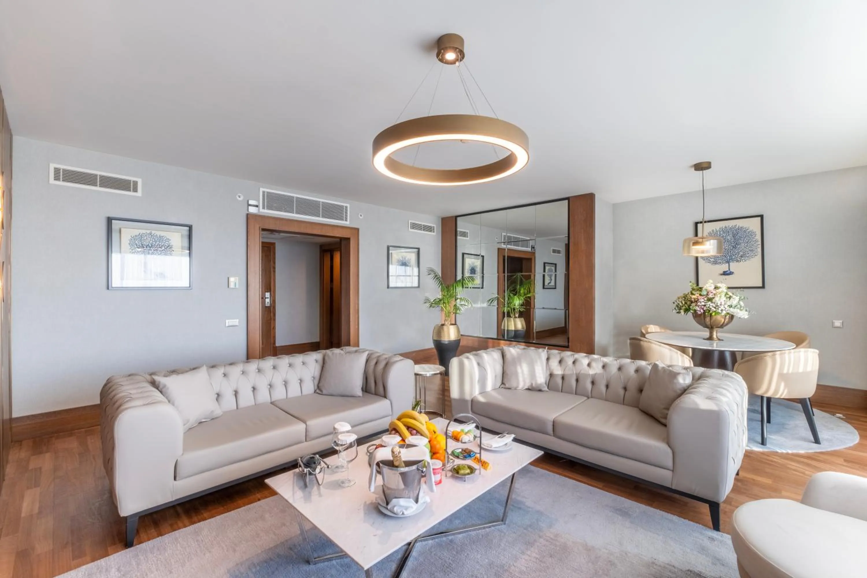 Living room in Susesi Luxury Resort