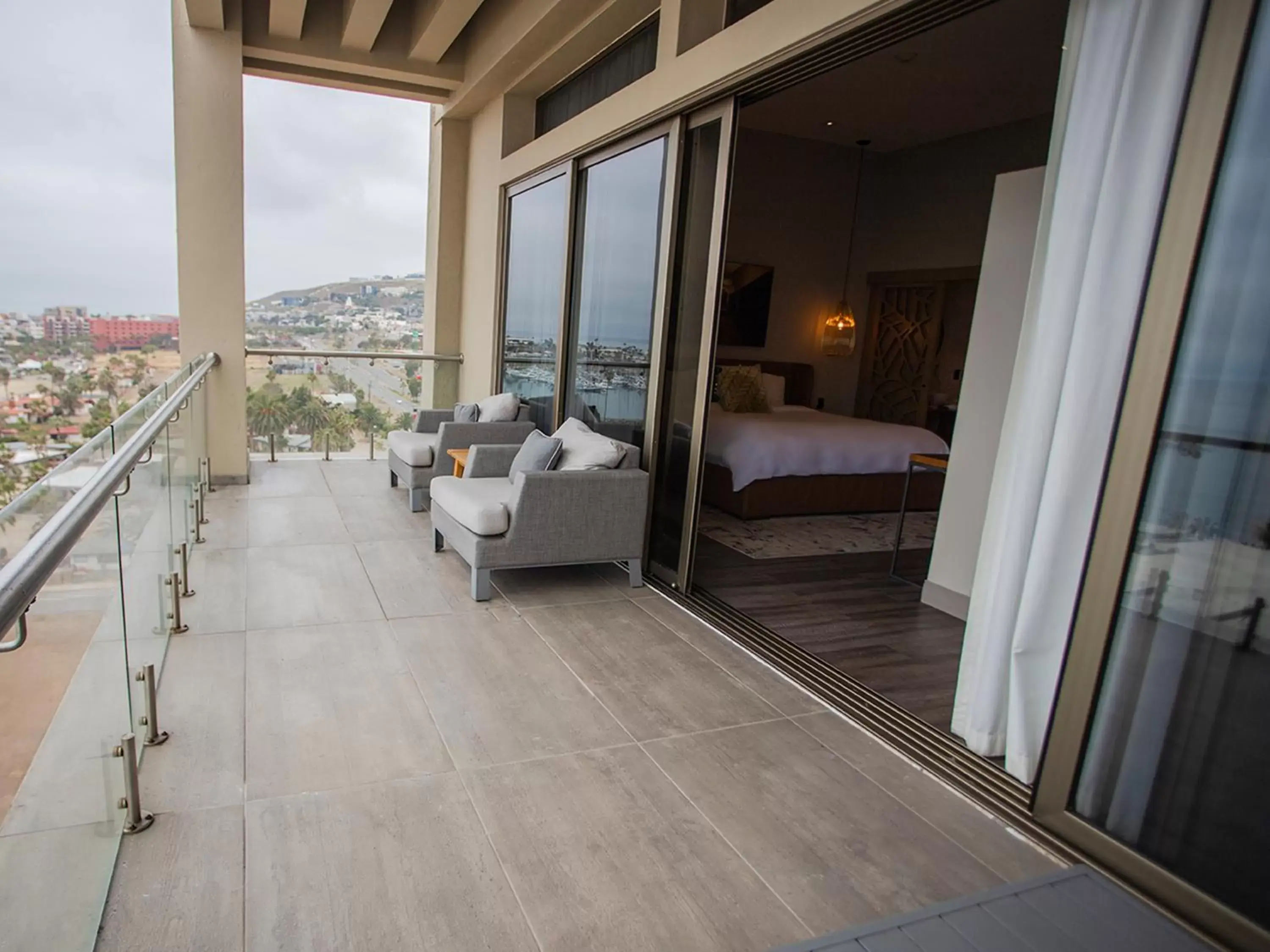 Balcony/Terrace in Torre Lucerna Hotel Ensenada