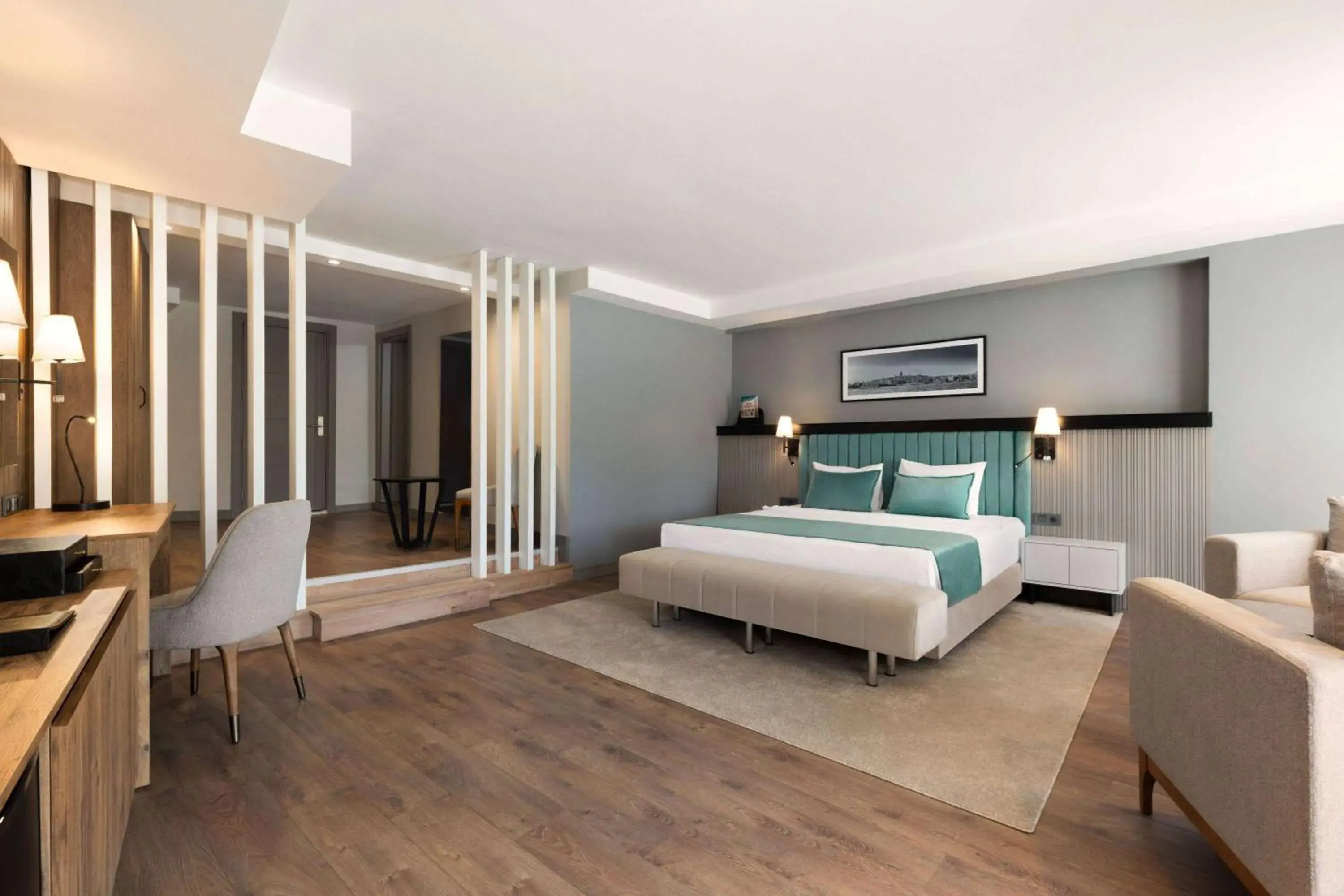 Bed in Istanbul New Airport Hotel Trademark Collection by Wyndham