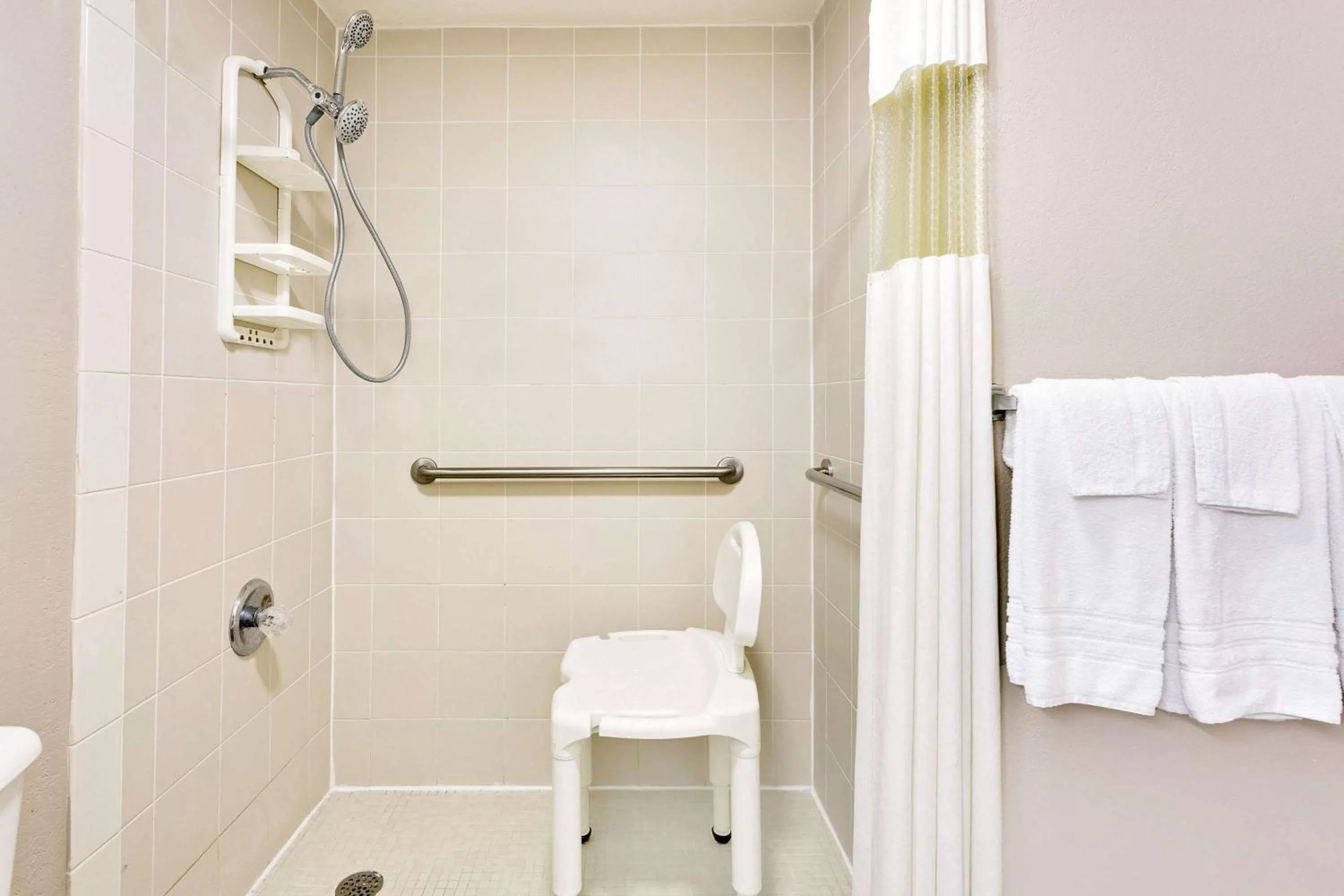 Shower in Super 8 by Wyndham Athens