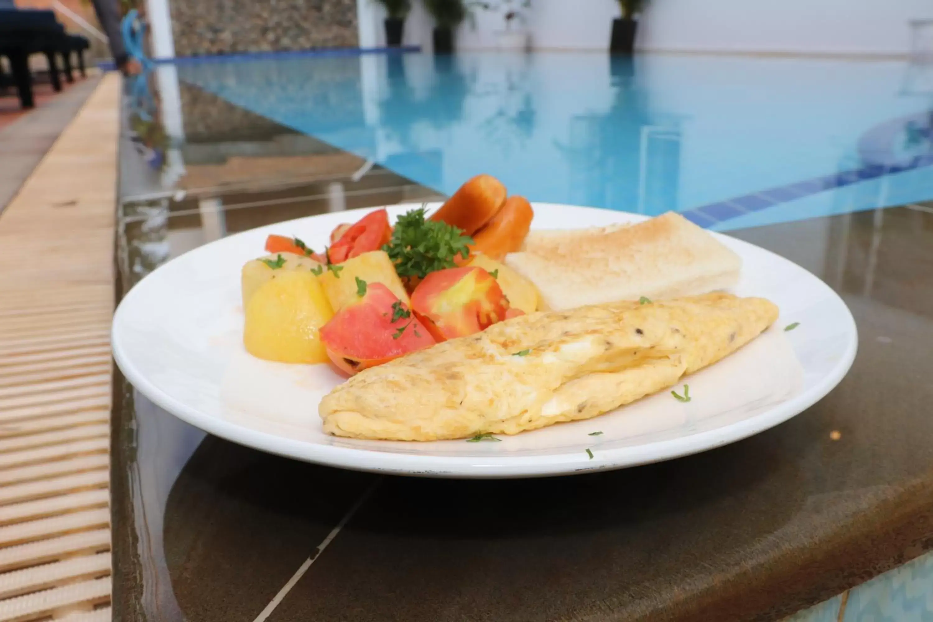 Breakfast in The Blanc Residence Breakfast in The Blanc Residence