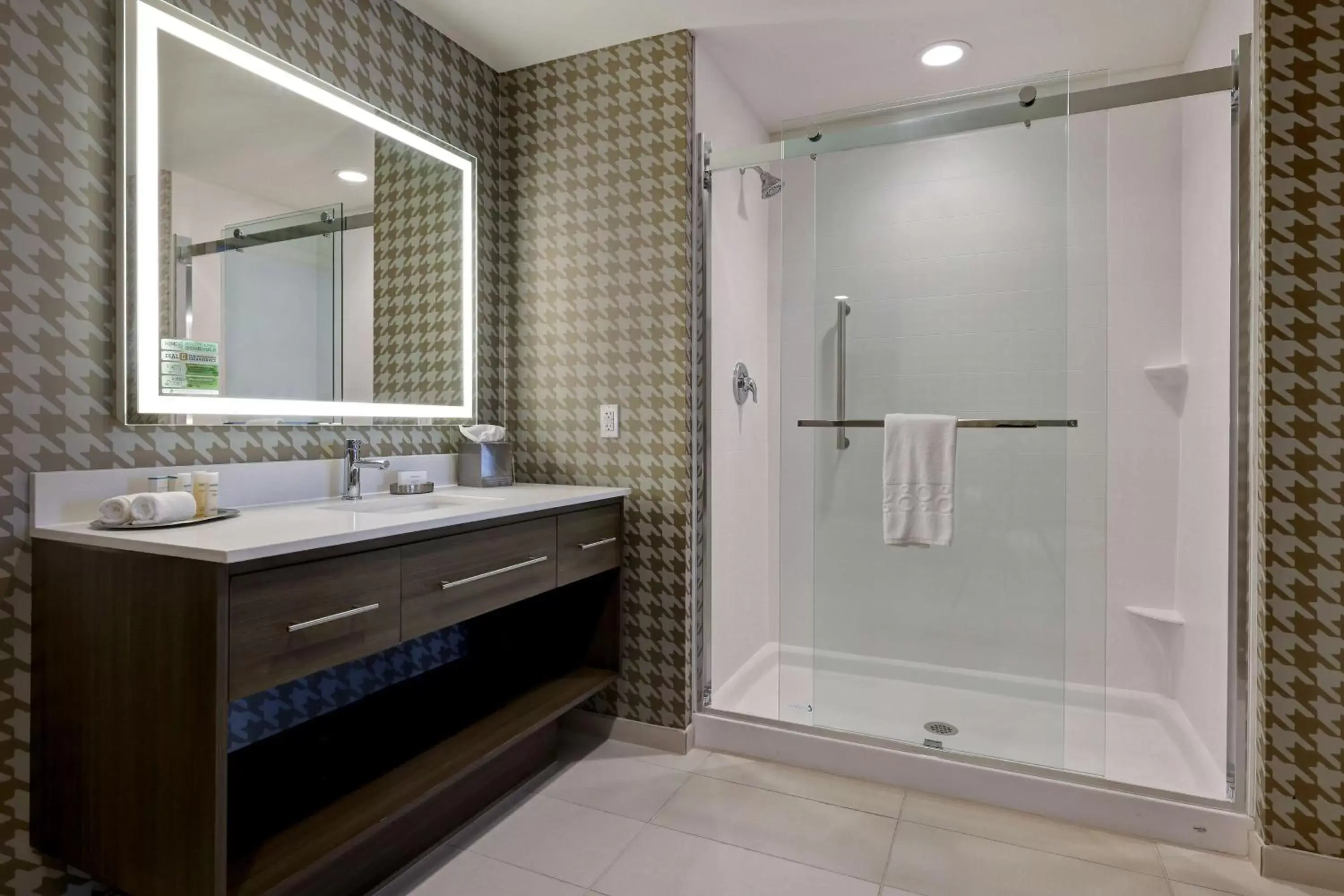 Bathroom in Home2 Suites By Hilton Turlock, Ca