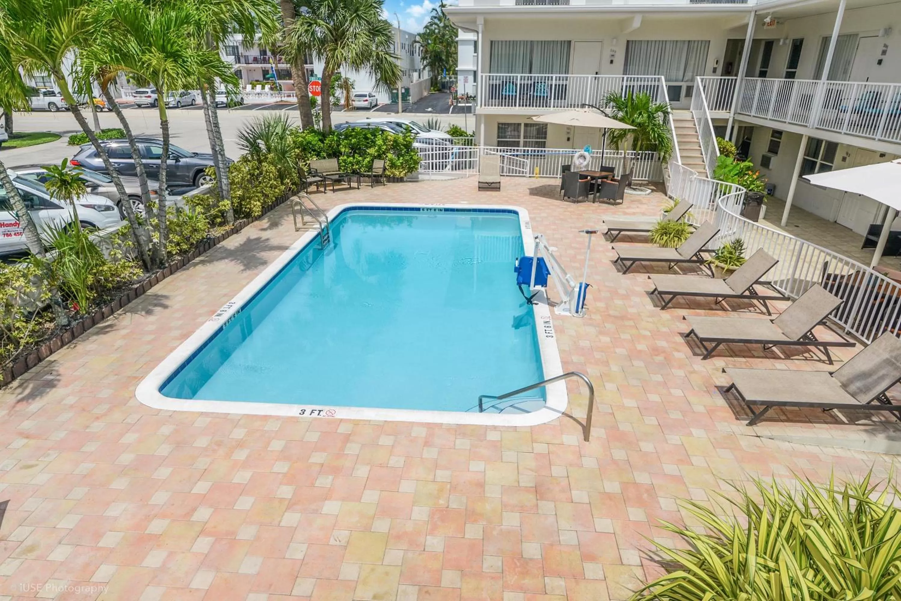 Swimming pool in Soleado Hotel
