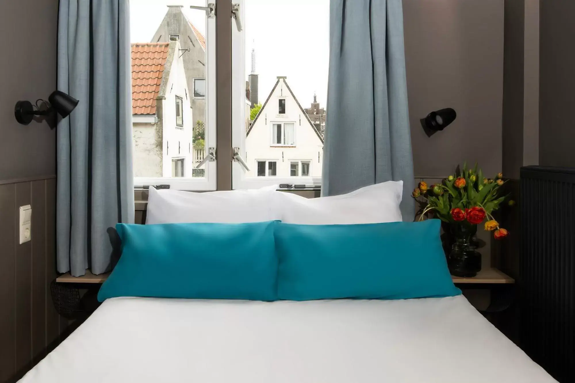 Bedroom, Bed in Stanley Collection Hotel Hegra Amsterdam Bedroom, Bed in Stanley Collection Hotel Hegra Amsterdam