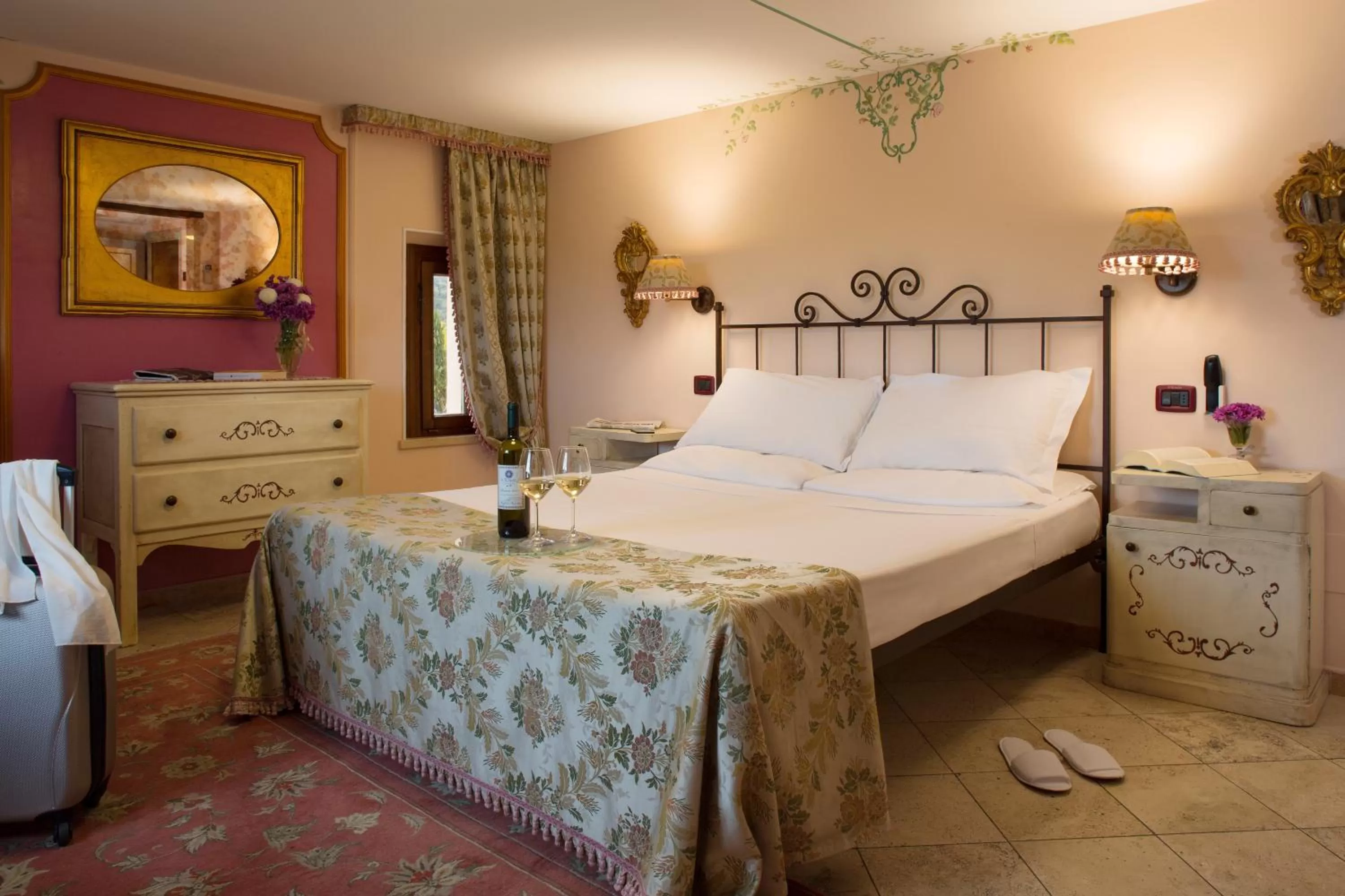 Bed in UNICA Assisi agri-charming house