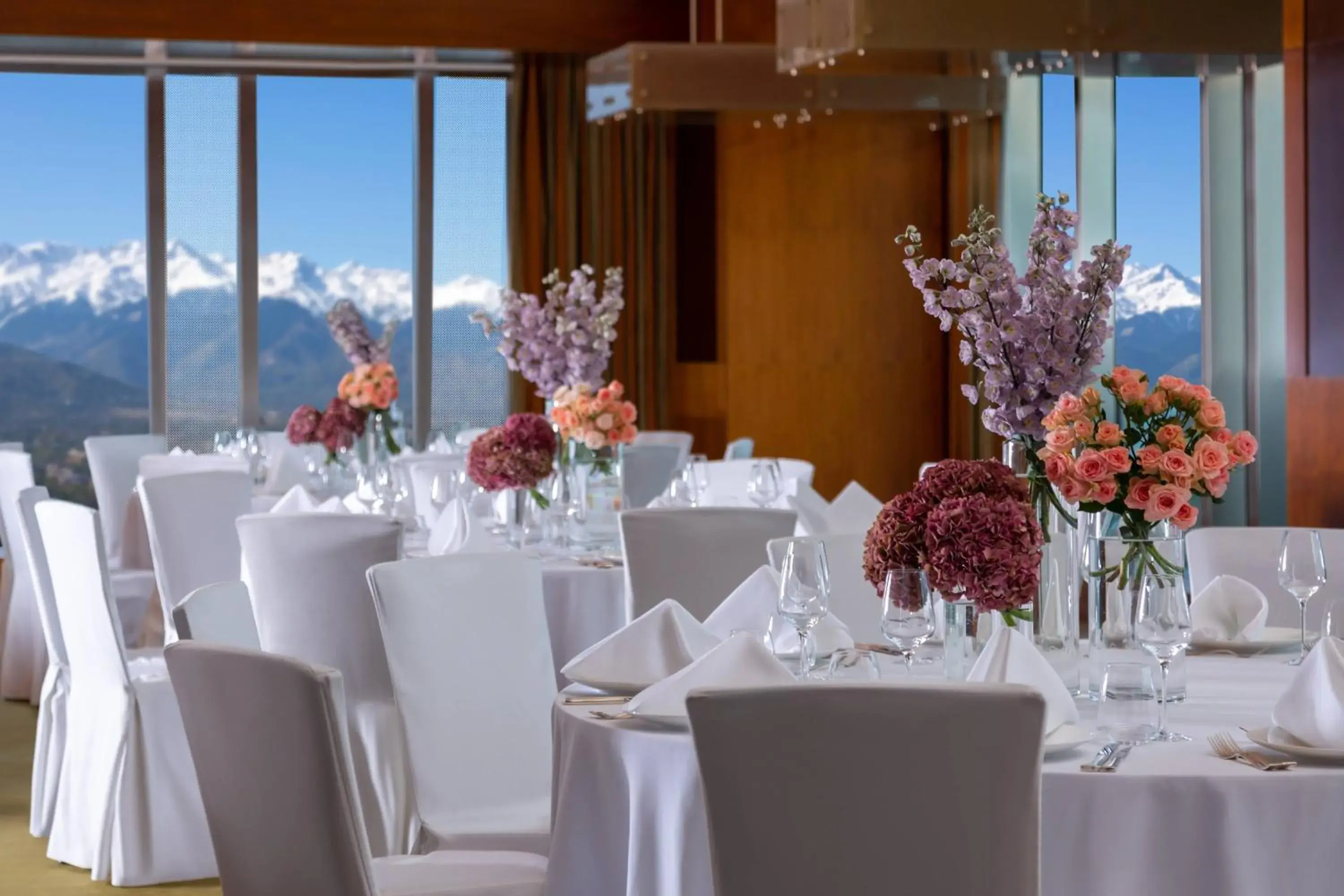 Meeting/conference room, Restaurant/Places to Eat in The Ritz-Carlton Almaty