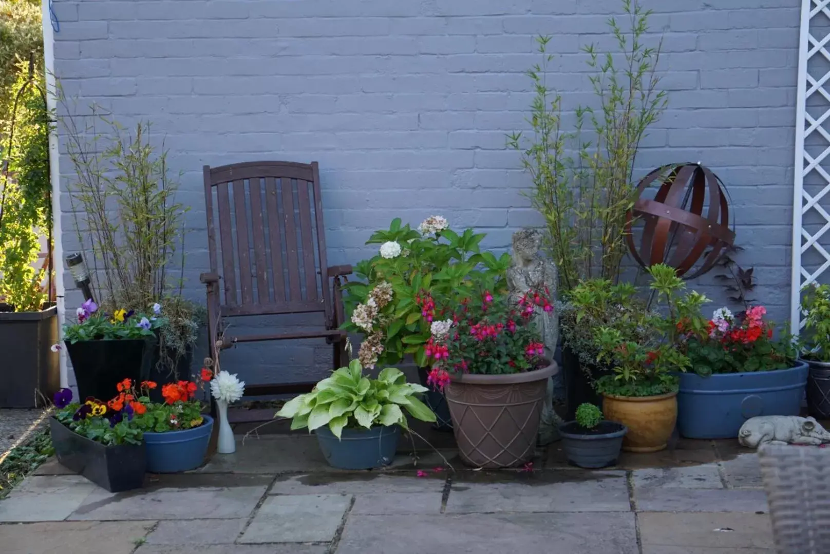 Patio in West View Lodge