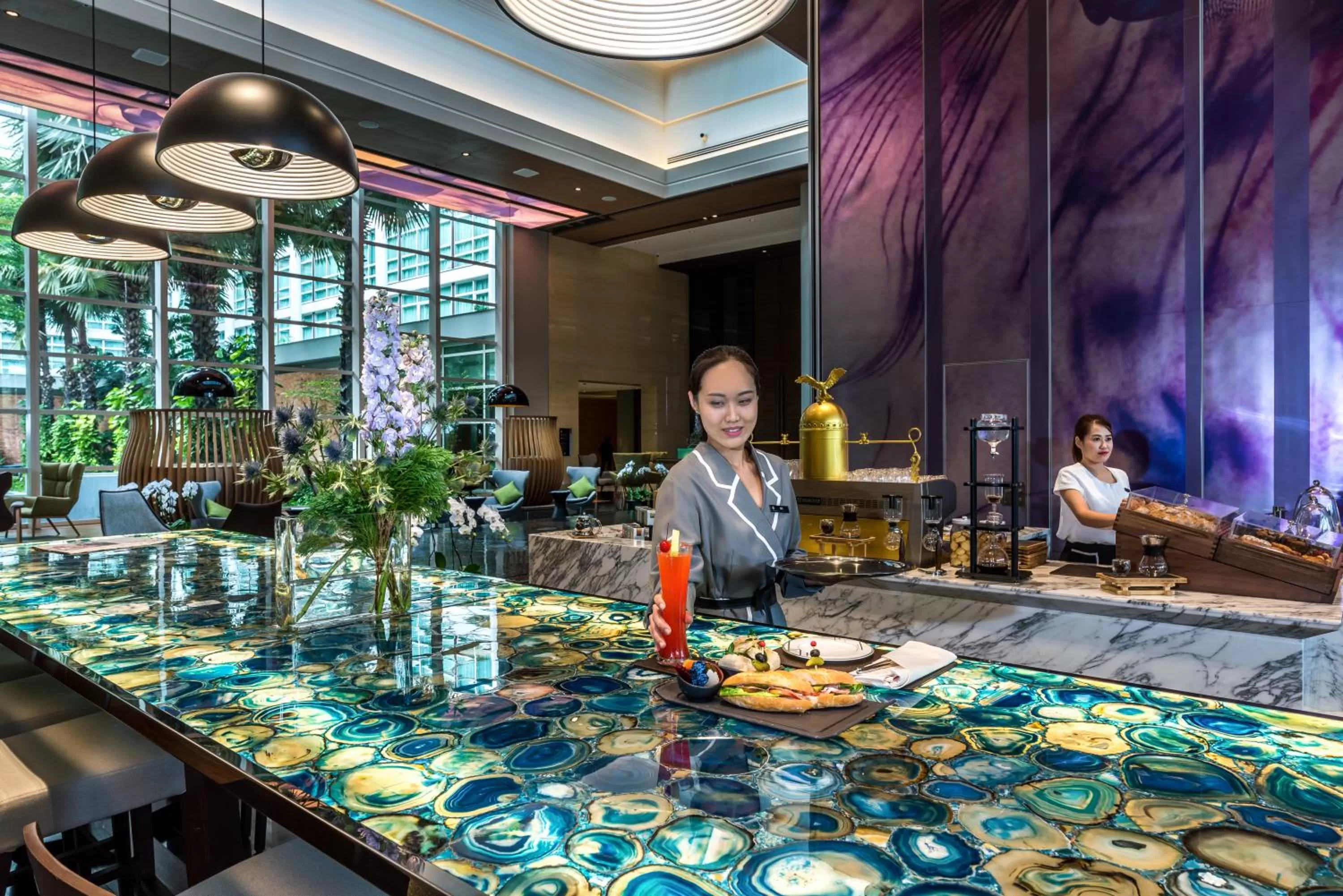 Lobby or reception in Pullman Bangkok King Power