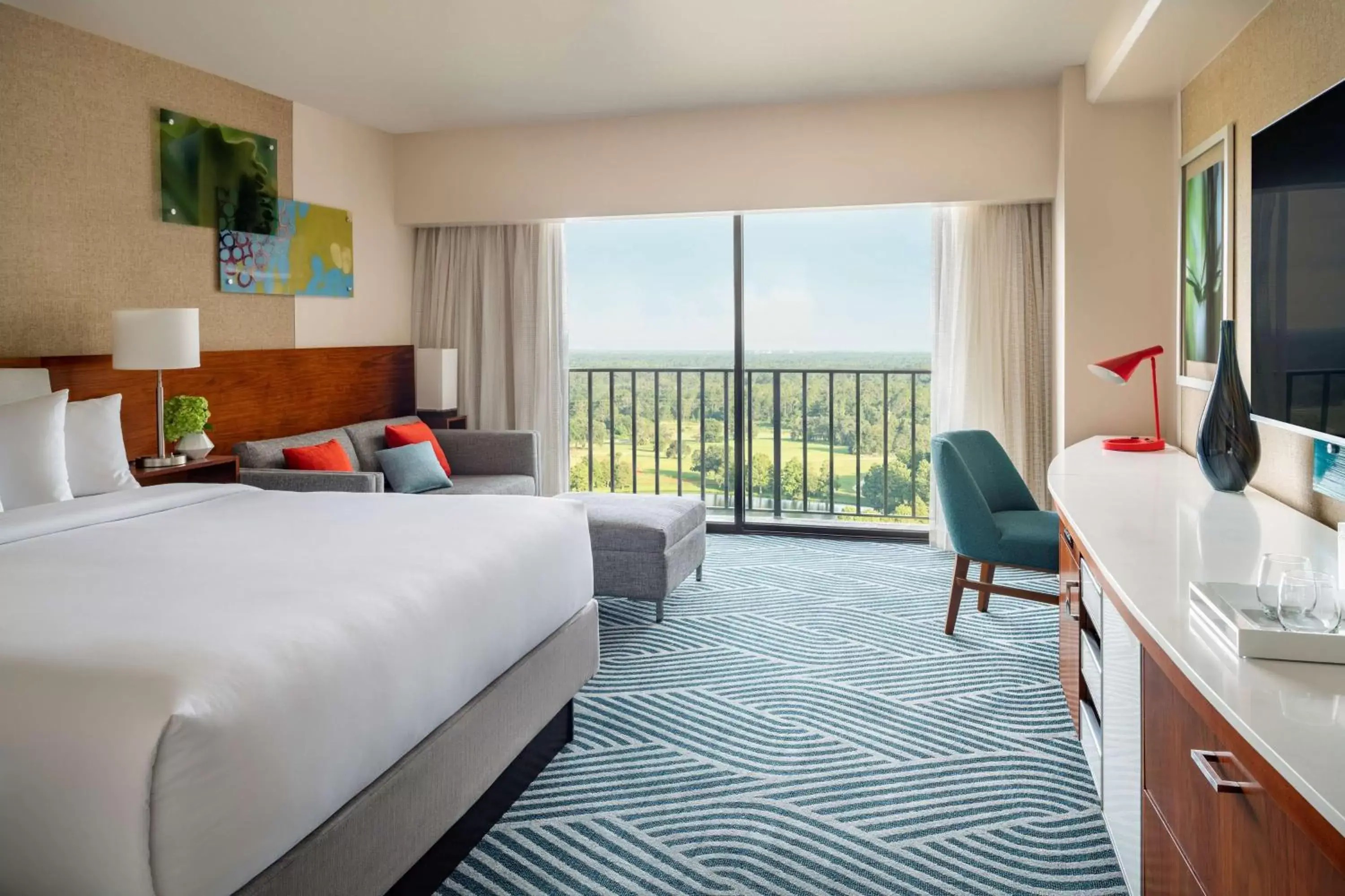 Bedroom in Hyatt Regency Grand Cypress Resort