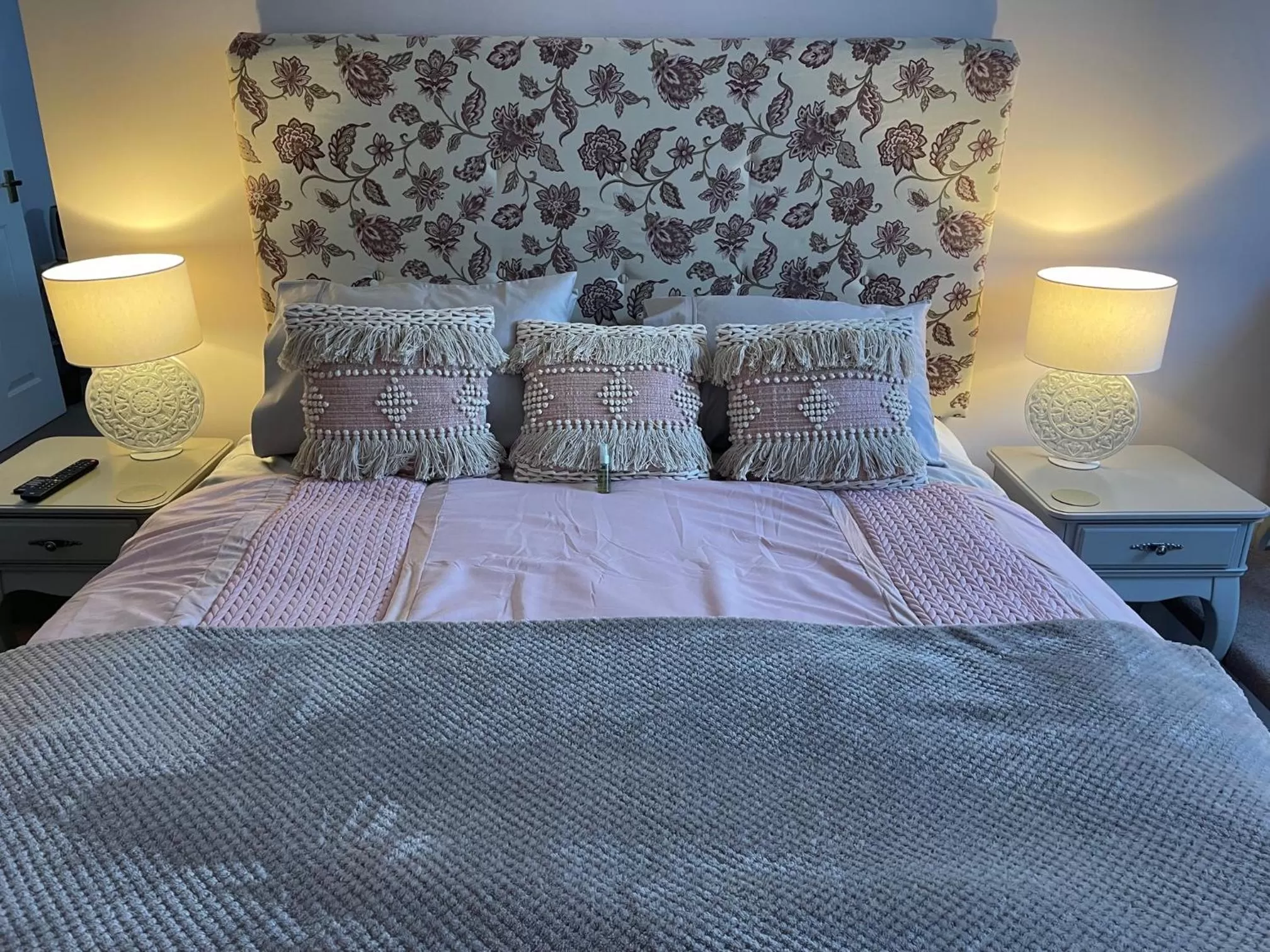 Bed in The Penrallt Country House Hotel