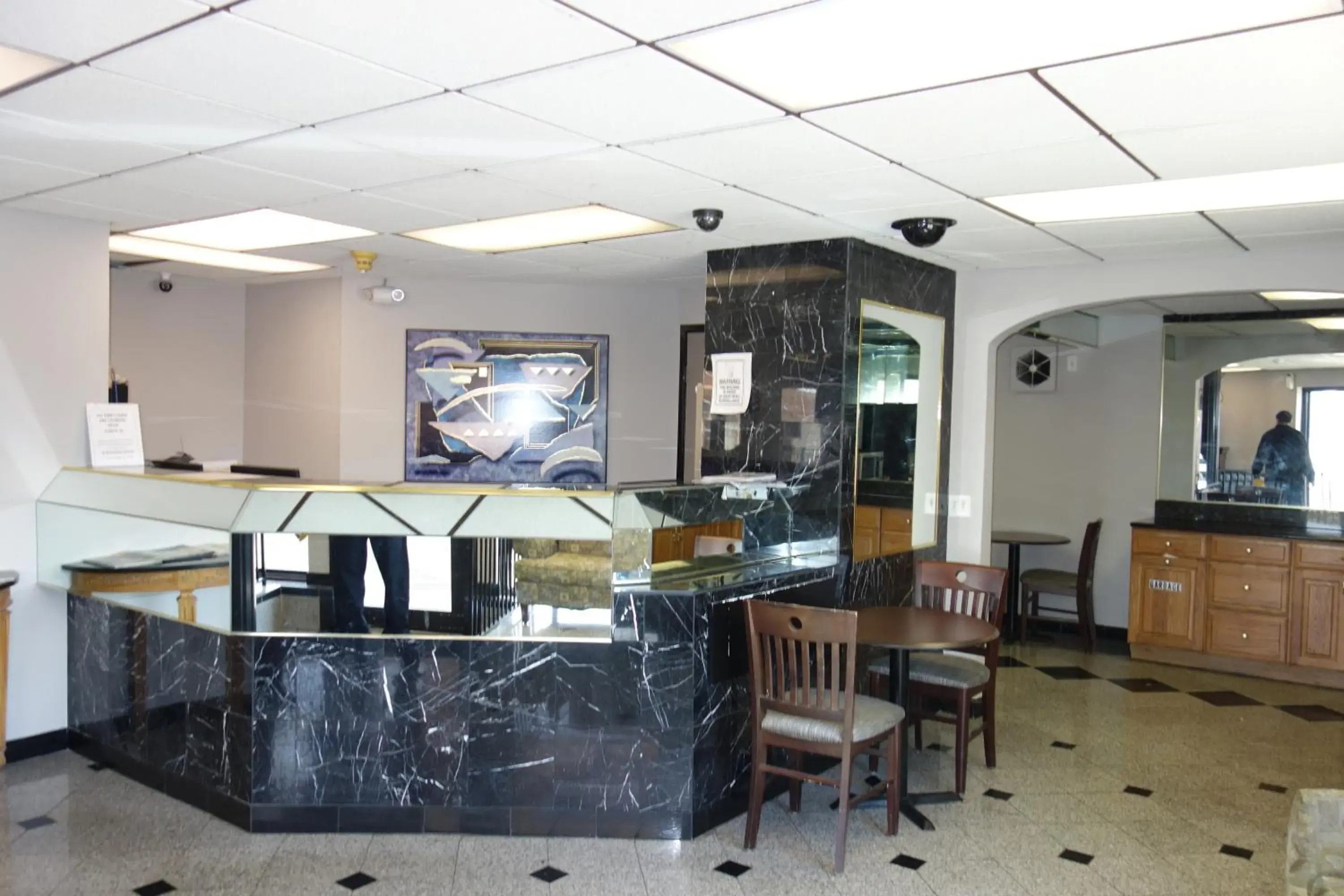 Lobby or reception in Gurnee Motel