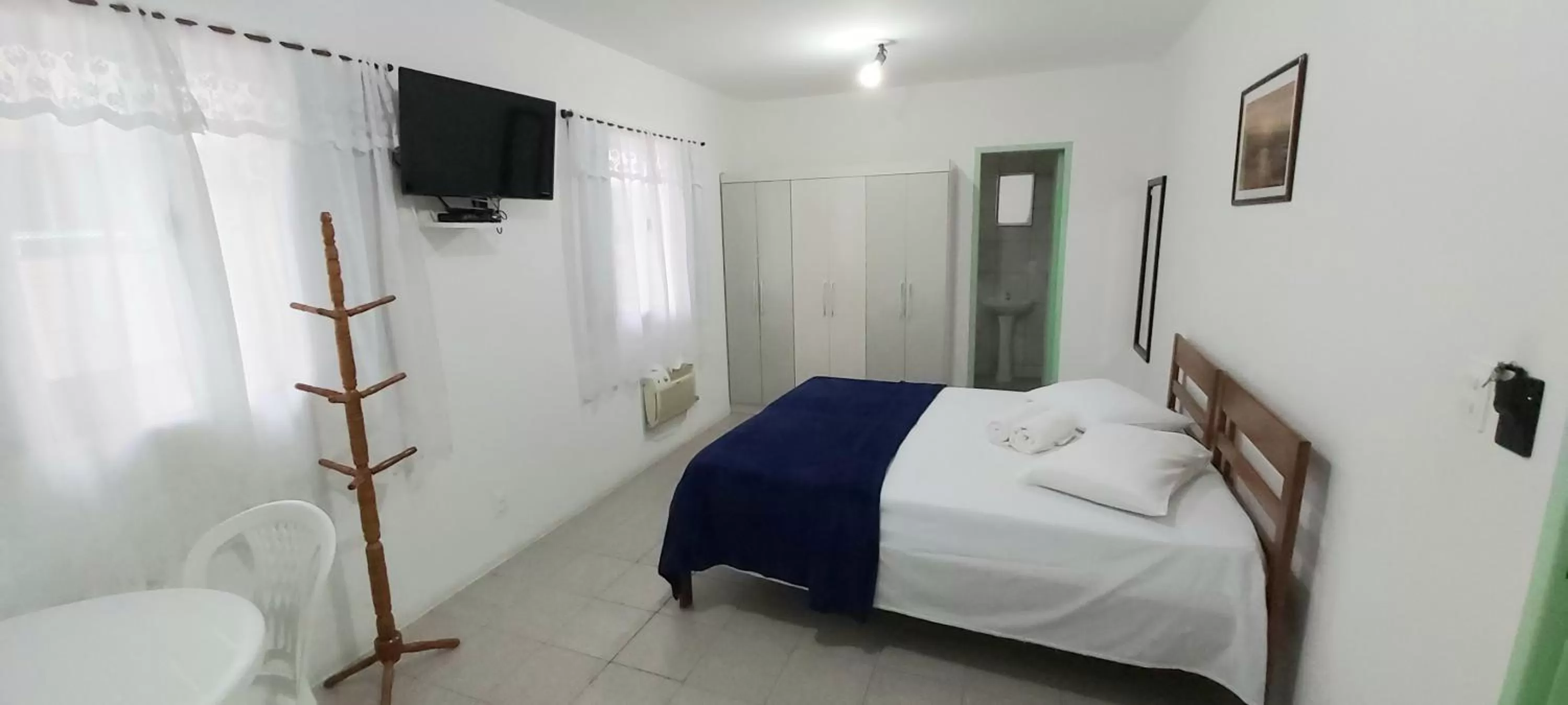 Bed in Pousada Milani