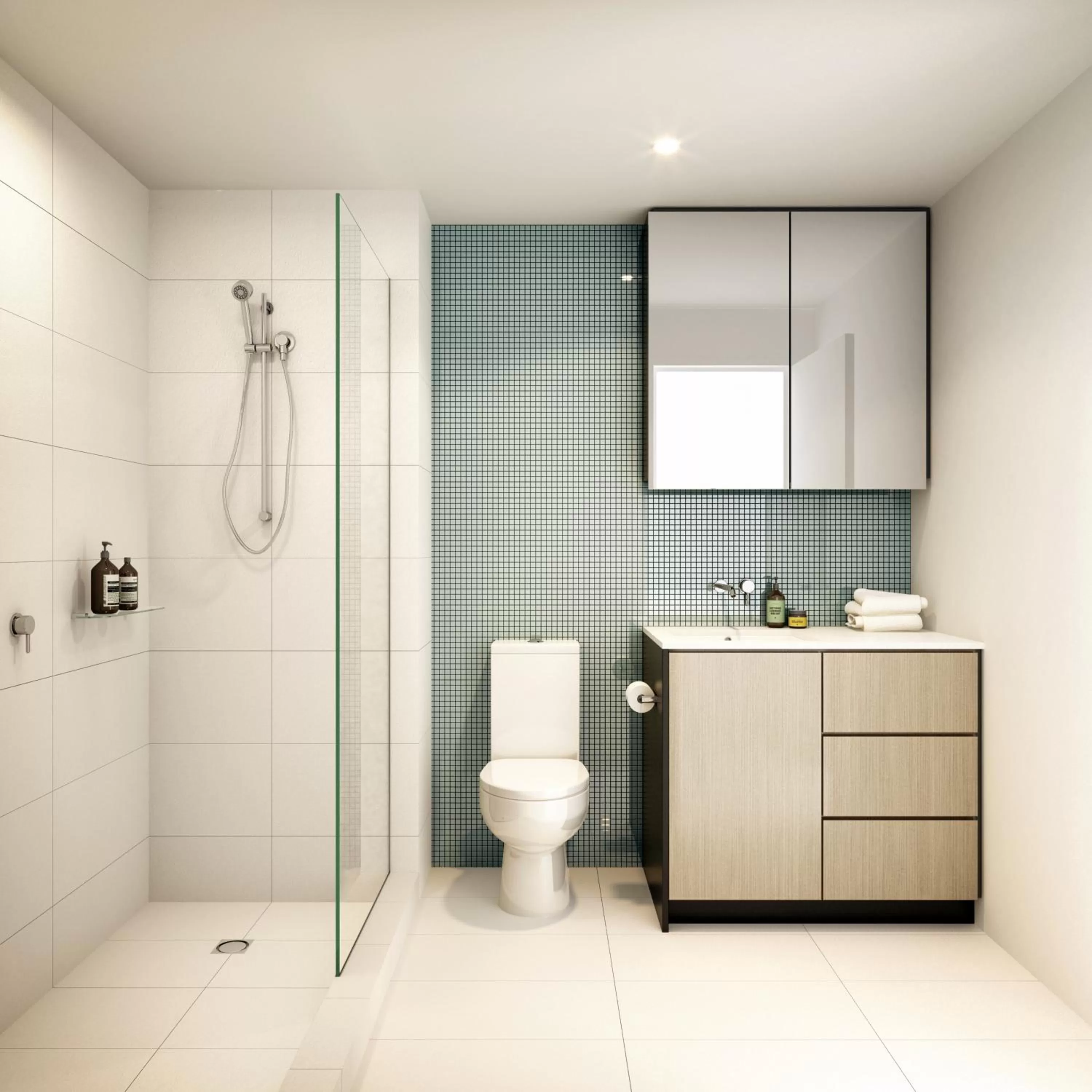 Bathroom in Clayton Serviced Apartments