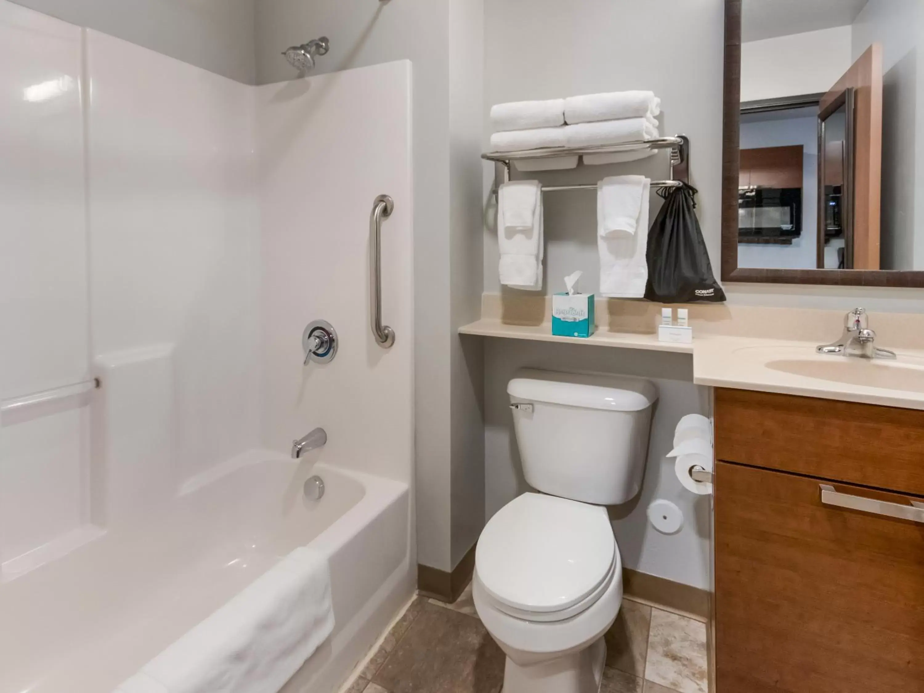 Bathroom in My Place Hotel- Salt Lake City I-215/West Valley City, UT