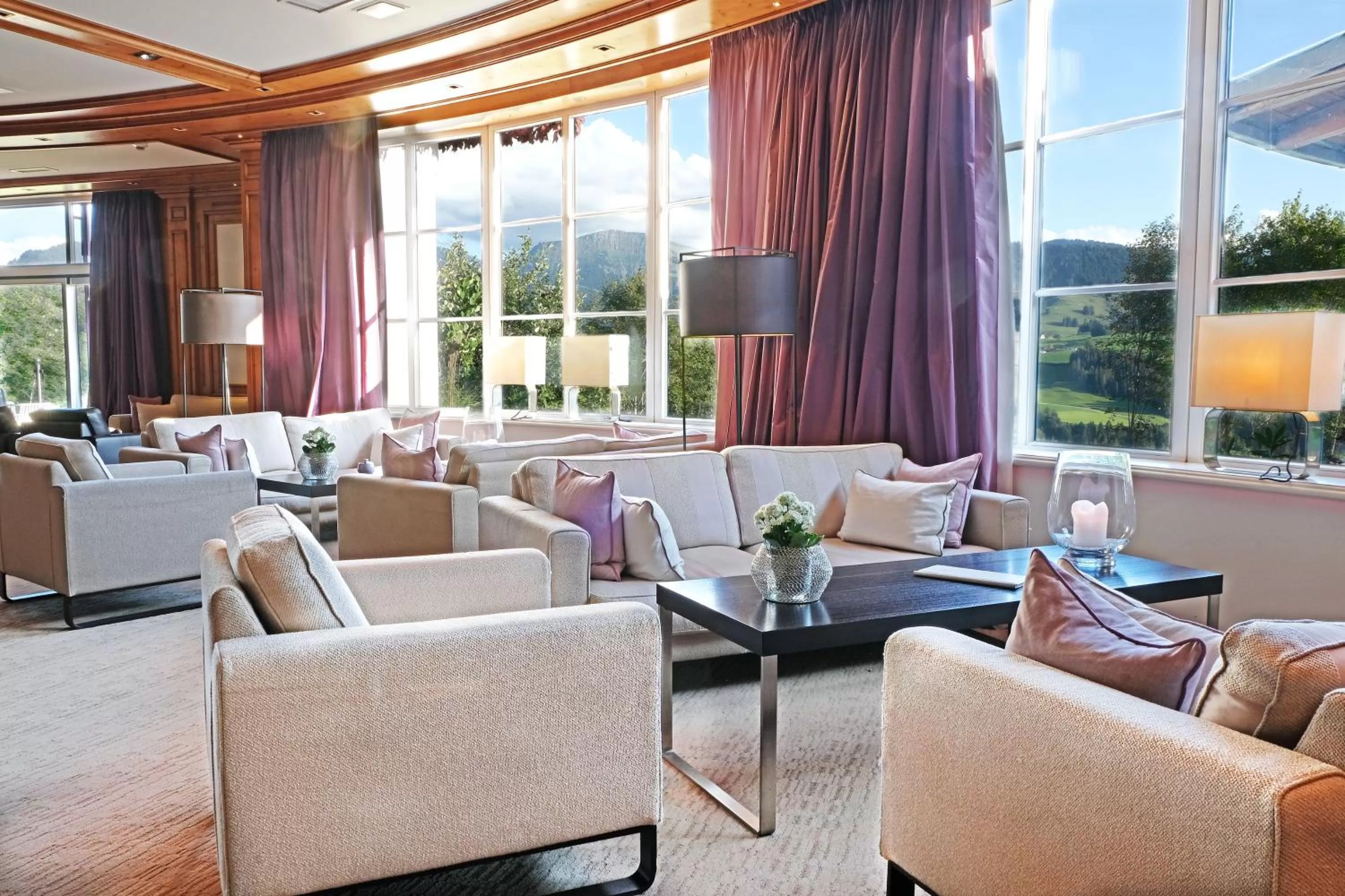 Lobby or reception in Allgäu Sonne