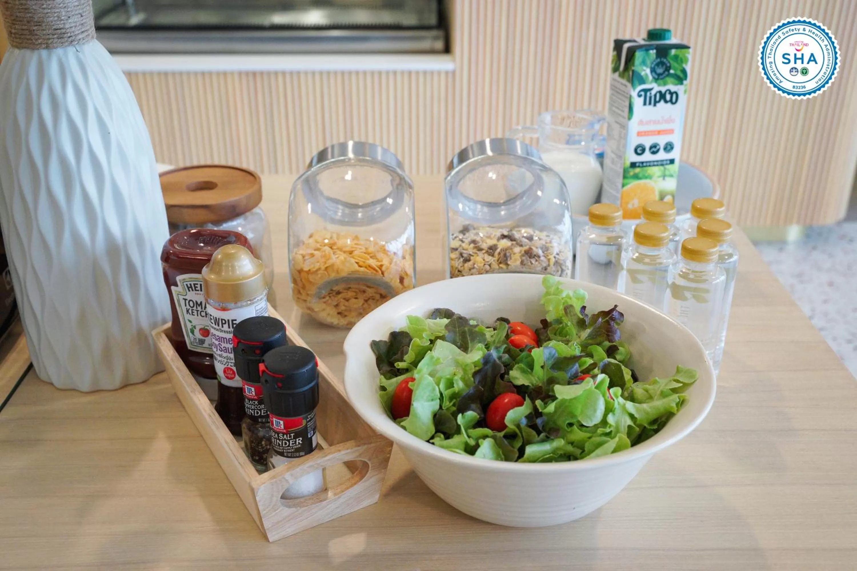 Breakfast in The Rise Suites Hotel, Chiang Mai - SHA Extra Plus