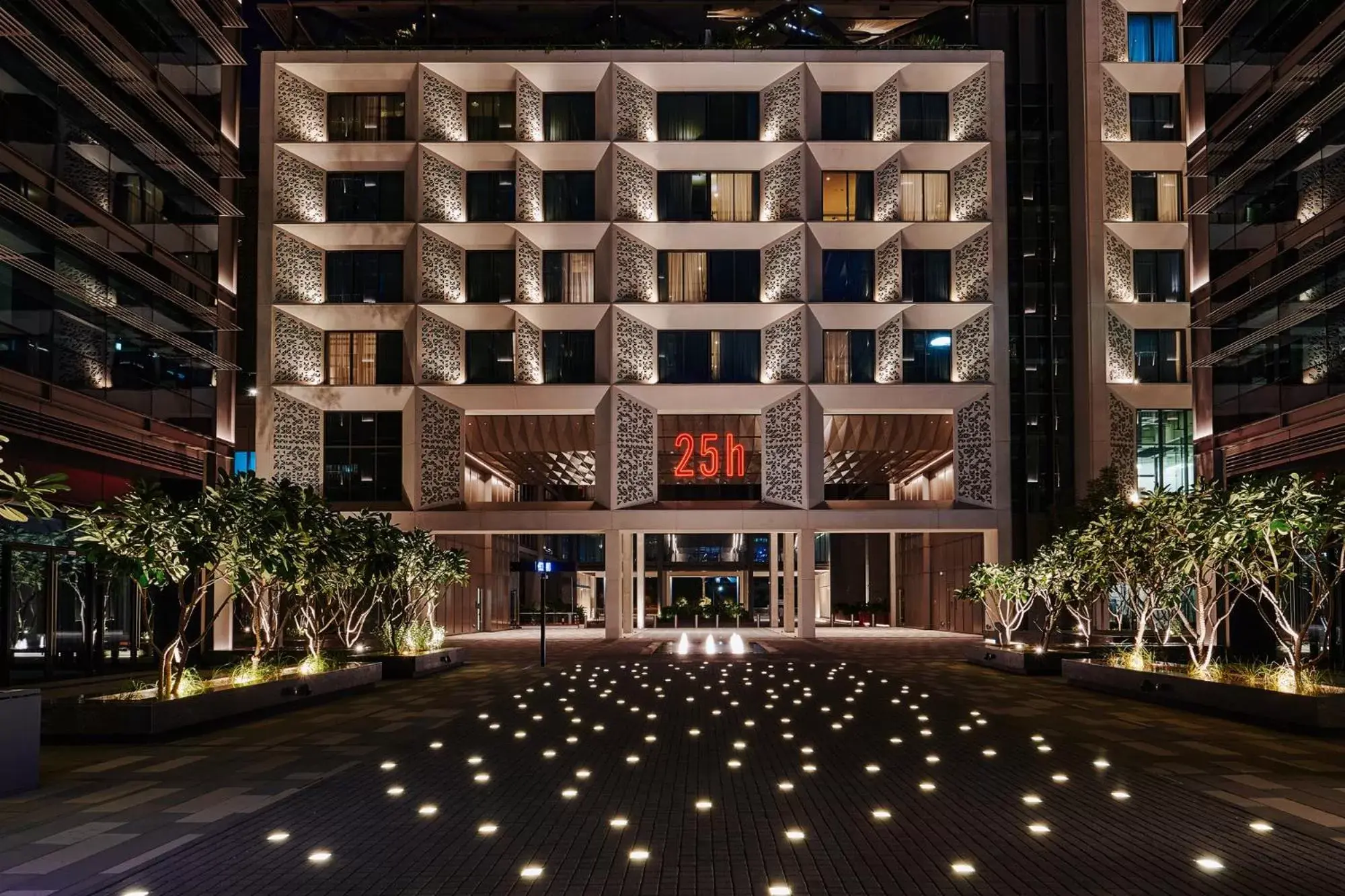 Property Building in 25hours Hotel Dubai One Central