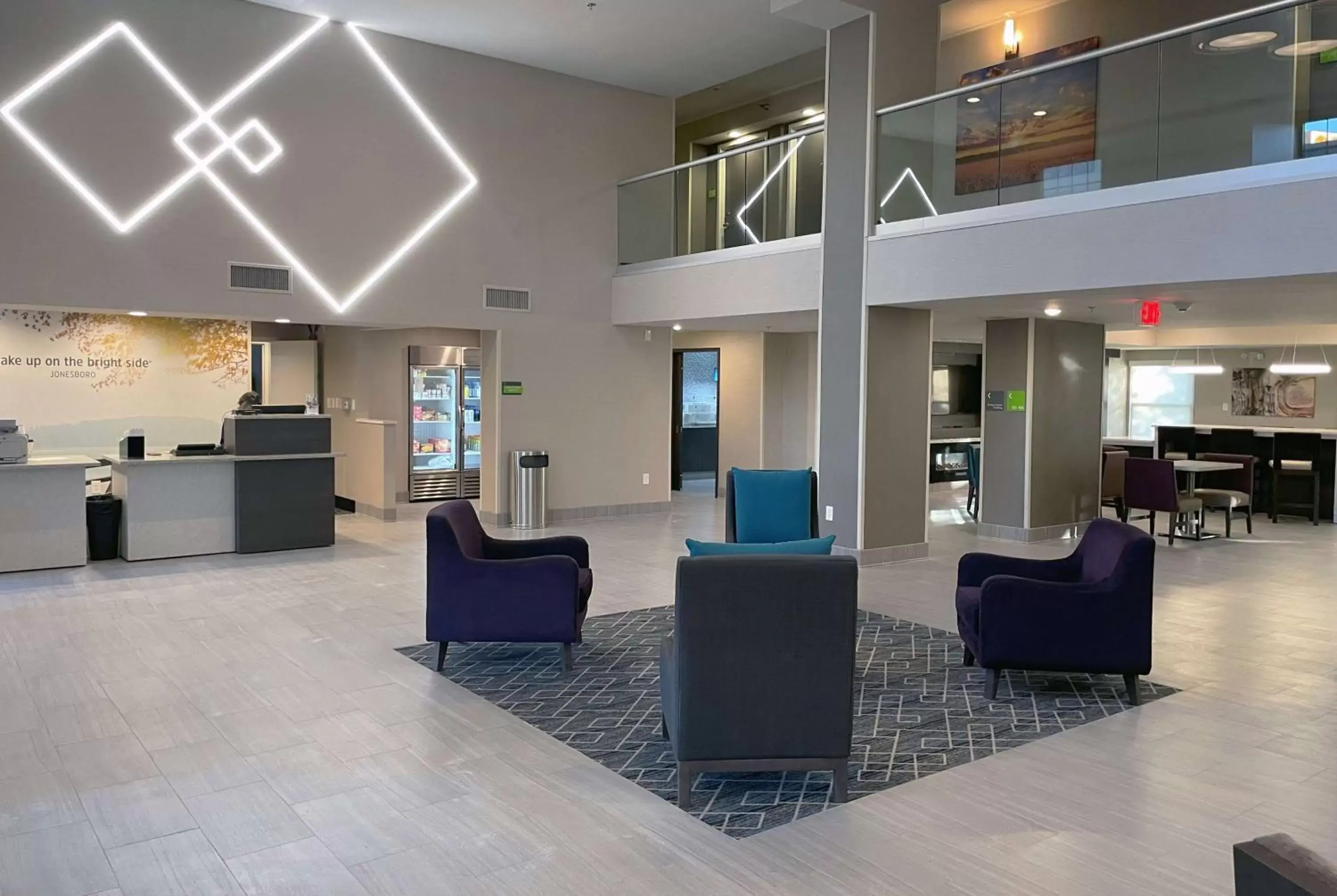 Lobby or reception in La Quinta by Wyndham Jonesboro Lobby or reception in La Quinta by Wyndham Jonesboro