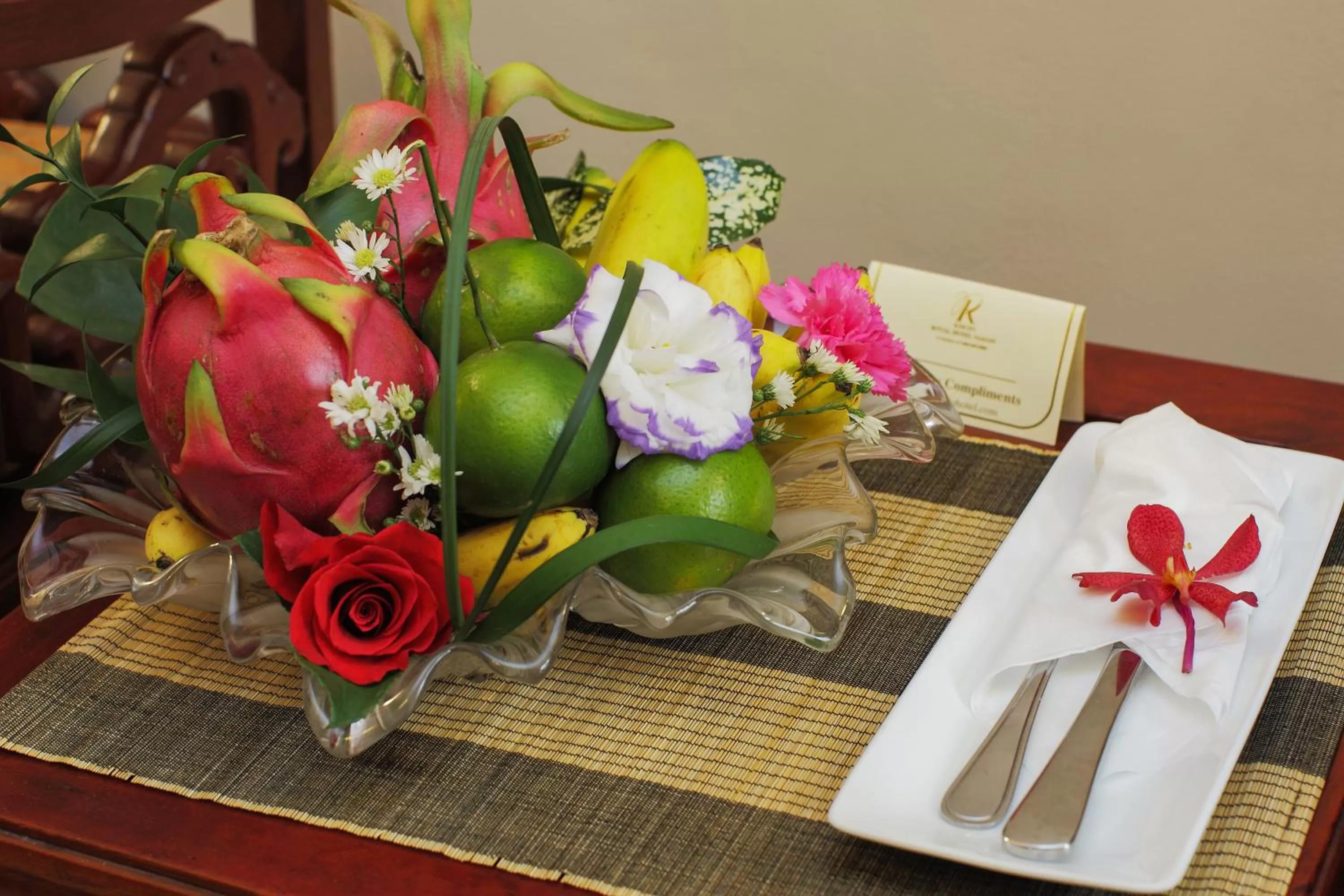 Food and drinks in Royal Hotel Saigon