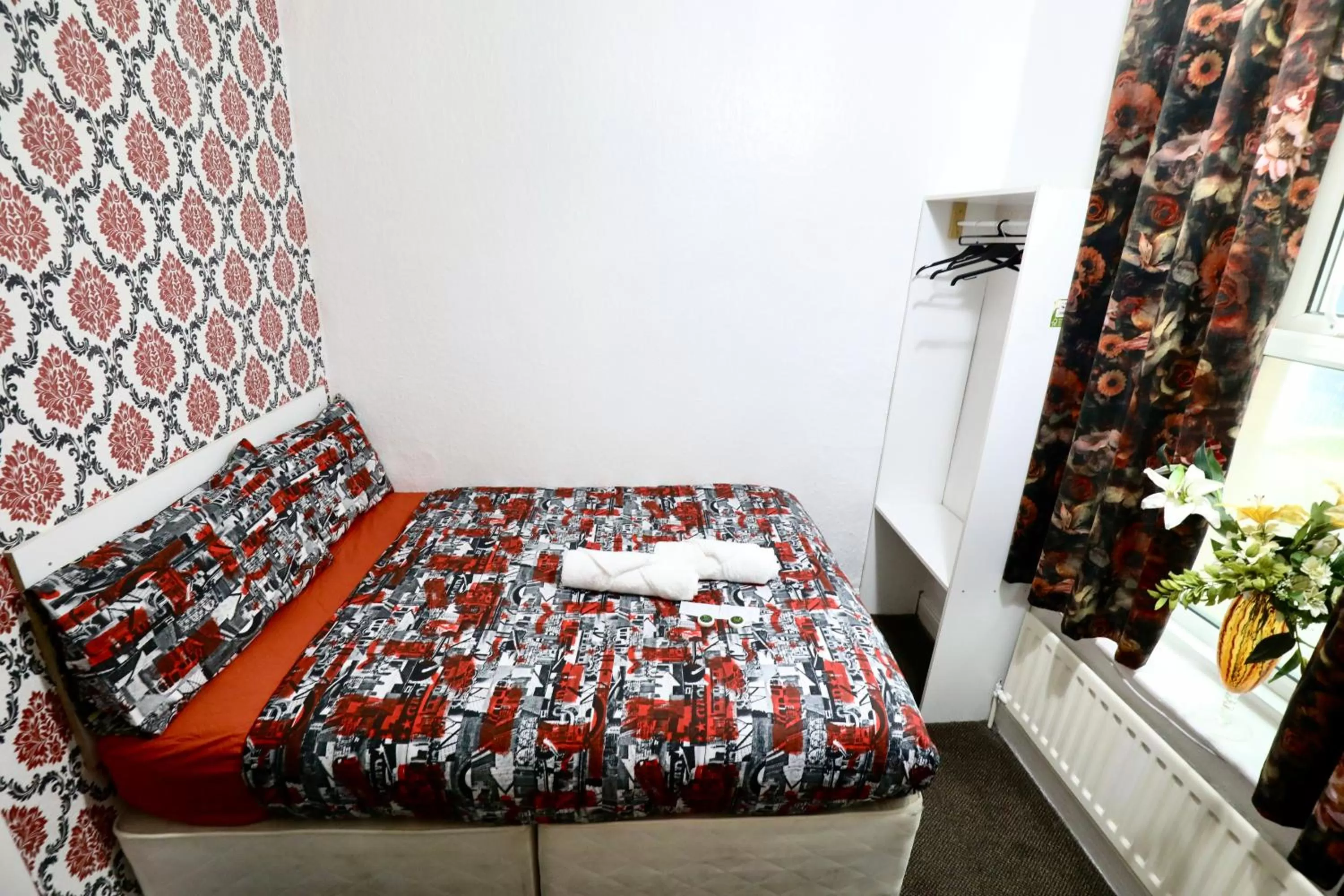 Bed in Blackpool Central Hotel